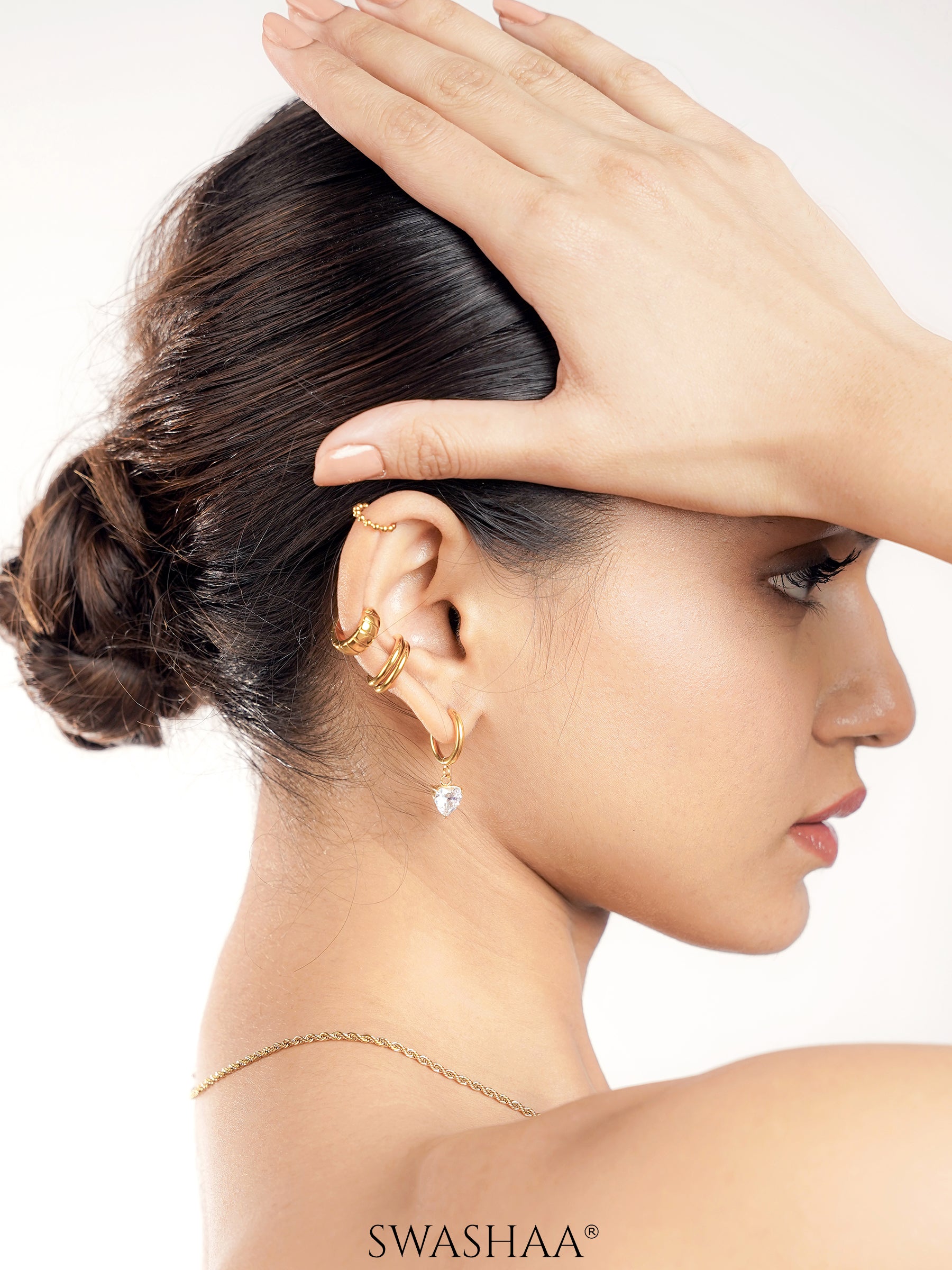 Abby Ribbed Ear Cuffs