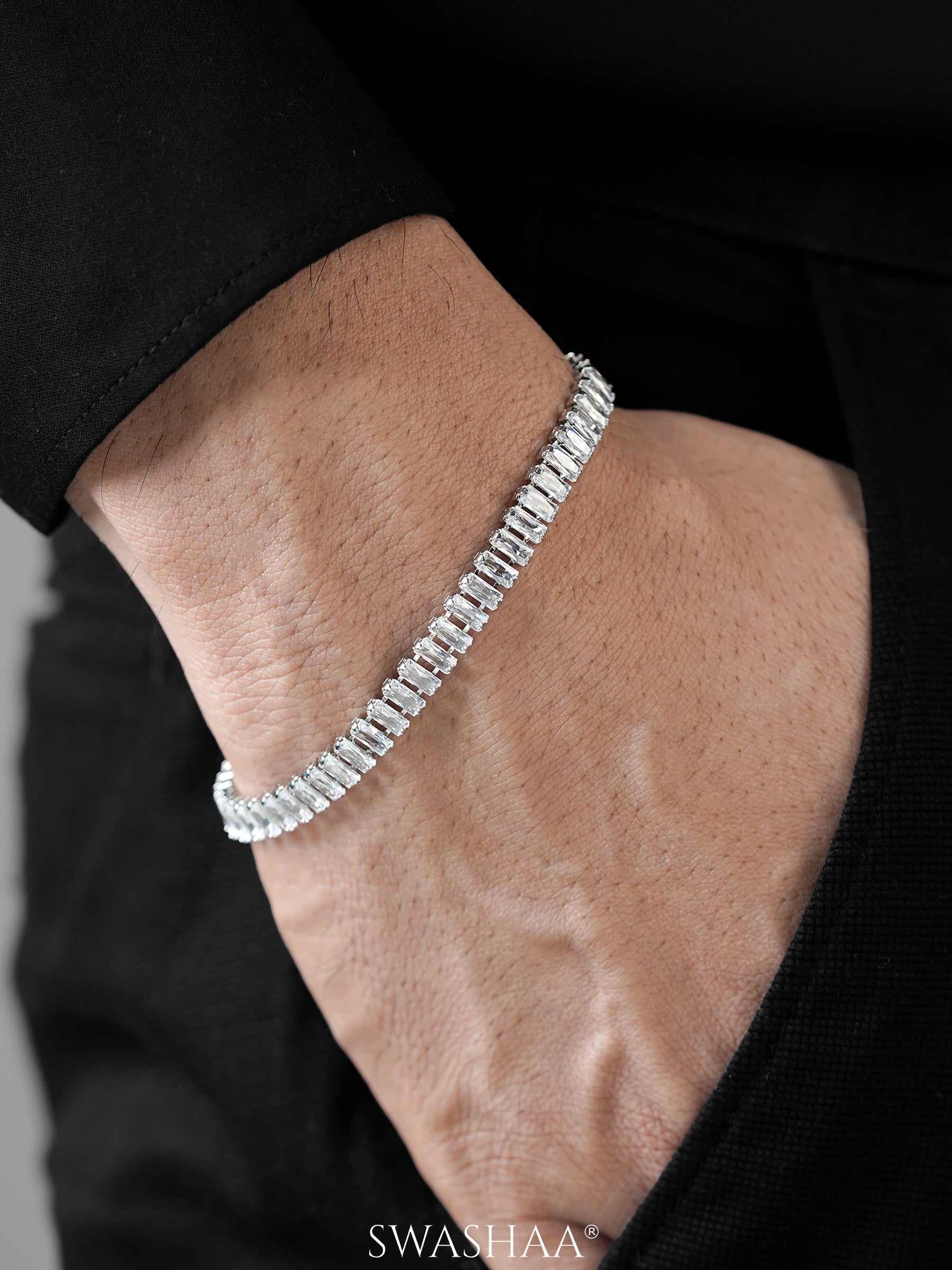 Adhik Diamond Men's Bracelet