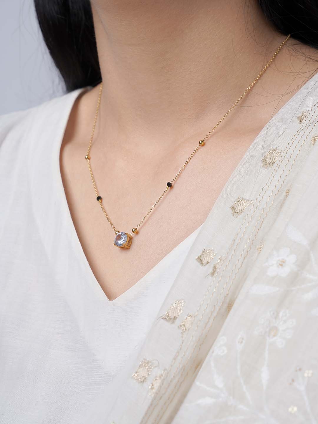 Adia 18K Gold Plated Mangalsutra