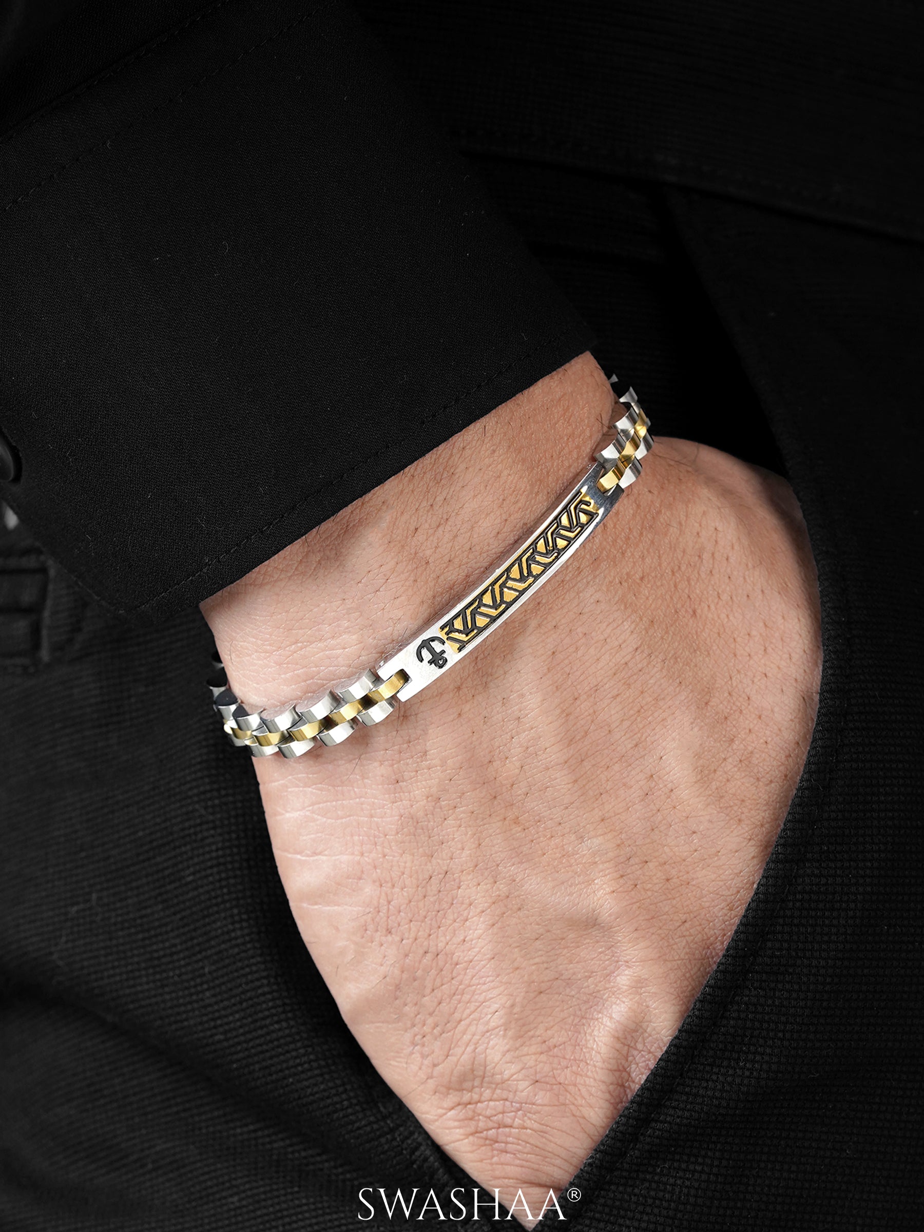 Aiden Men's Watch Belt Bracelet