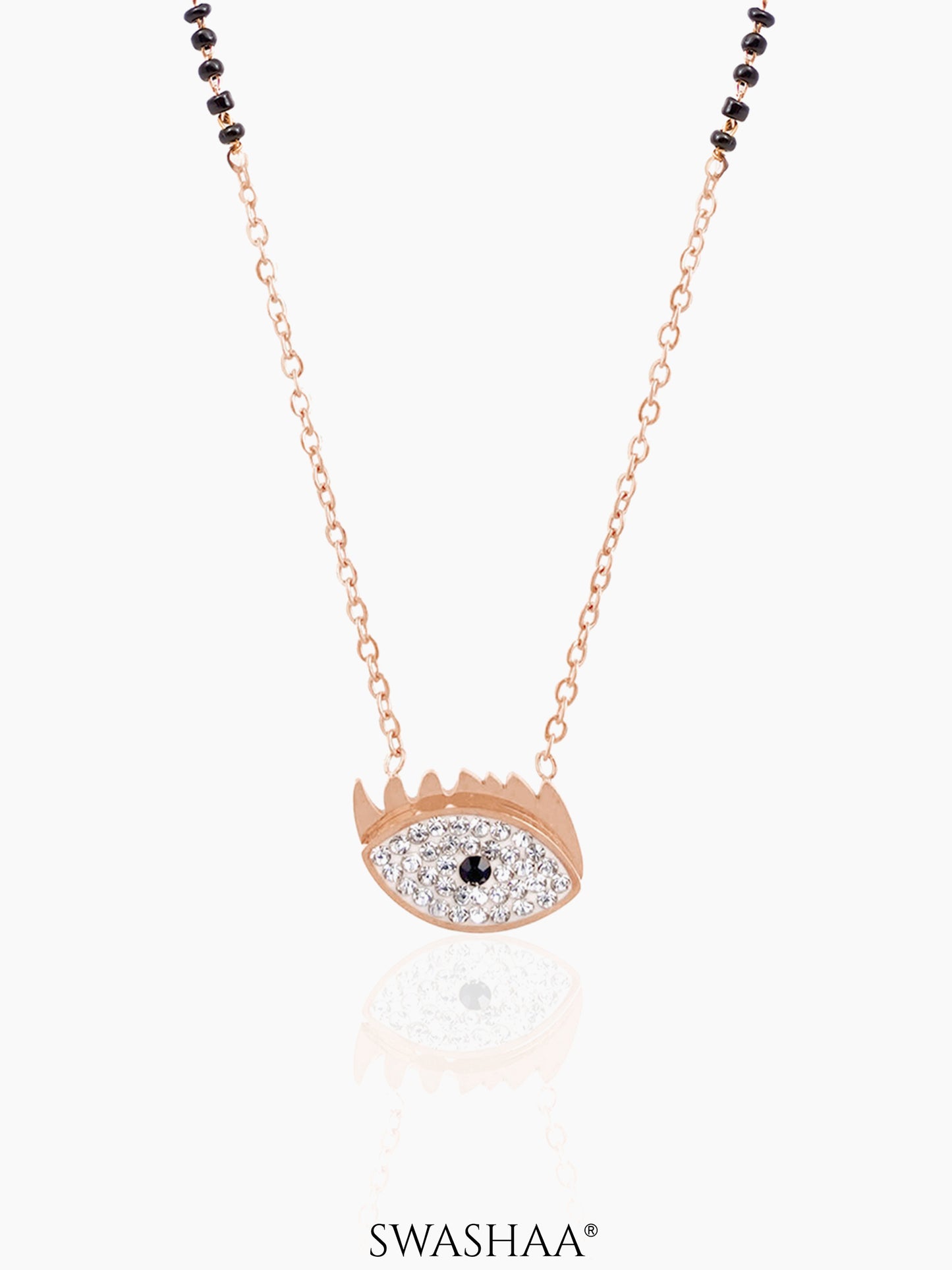 Aliana Rosegold Plated Mangalsutra Rosegold