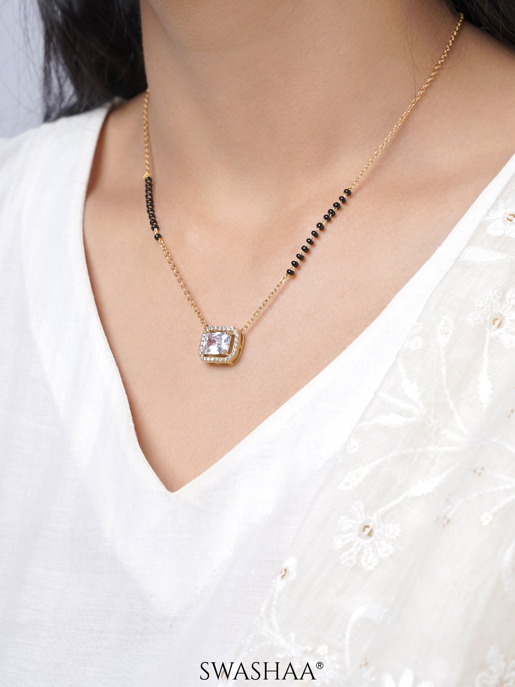 Anisa Solitaire Mangalsutra