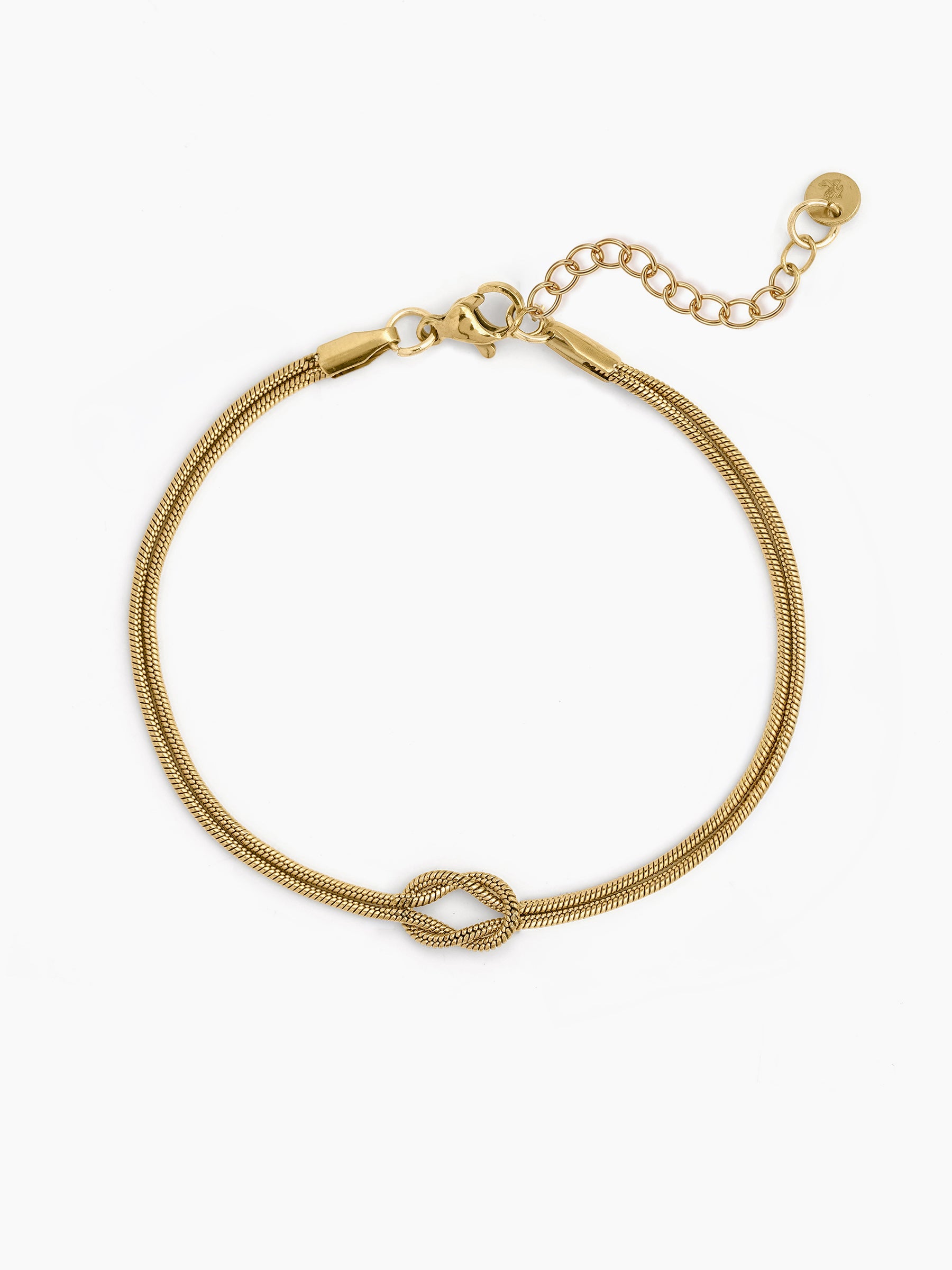 Anveta Knot 18K Gold Plated Rakhi Gold