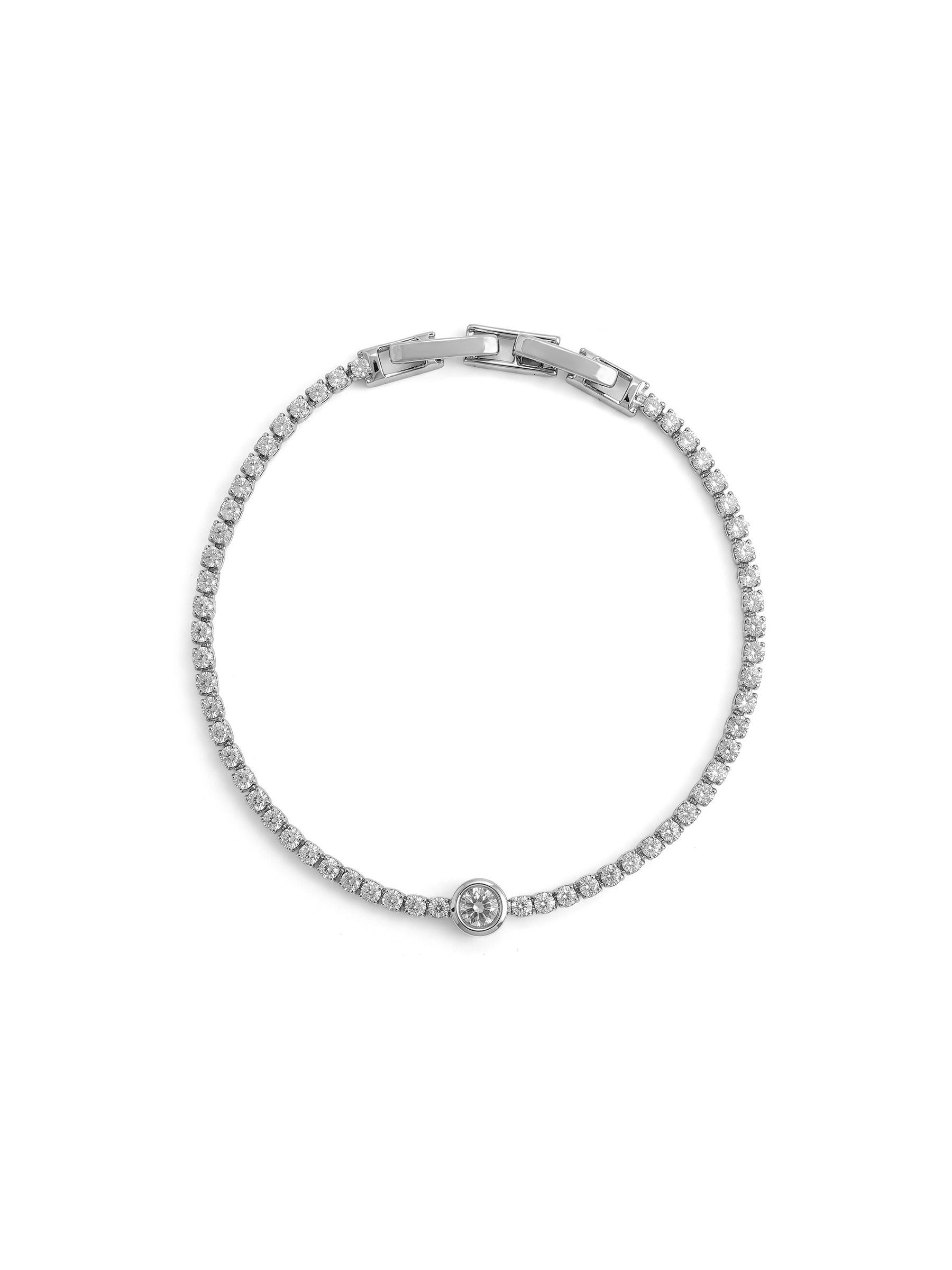 Arham Diamond Silver Rakhi Silver