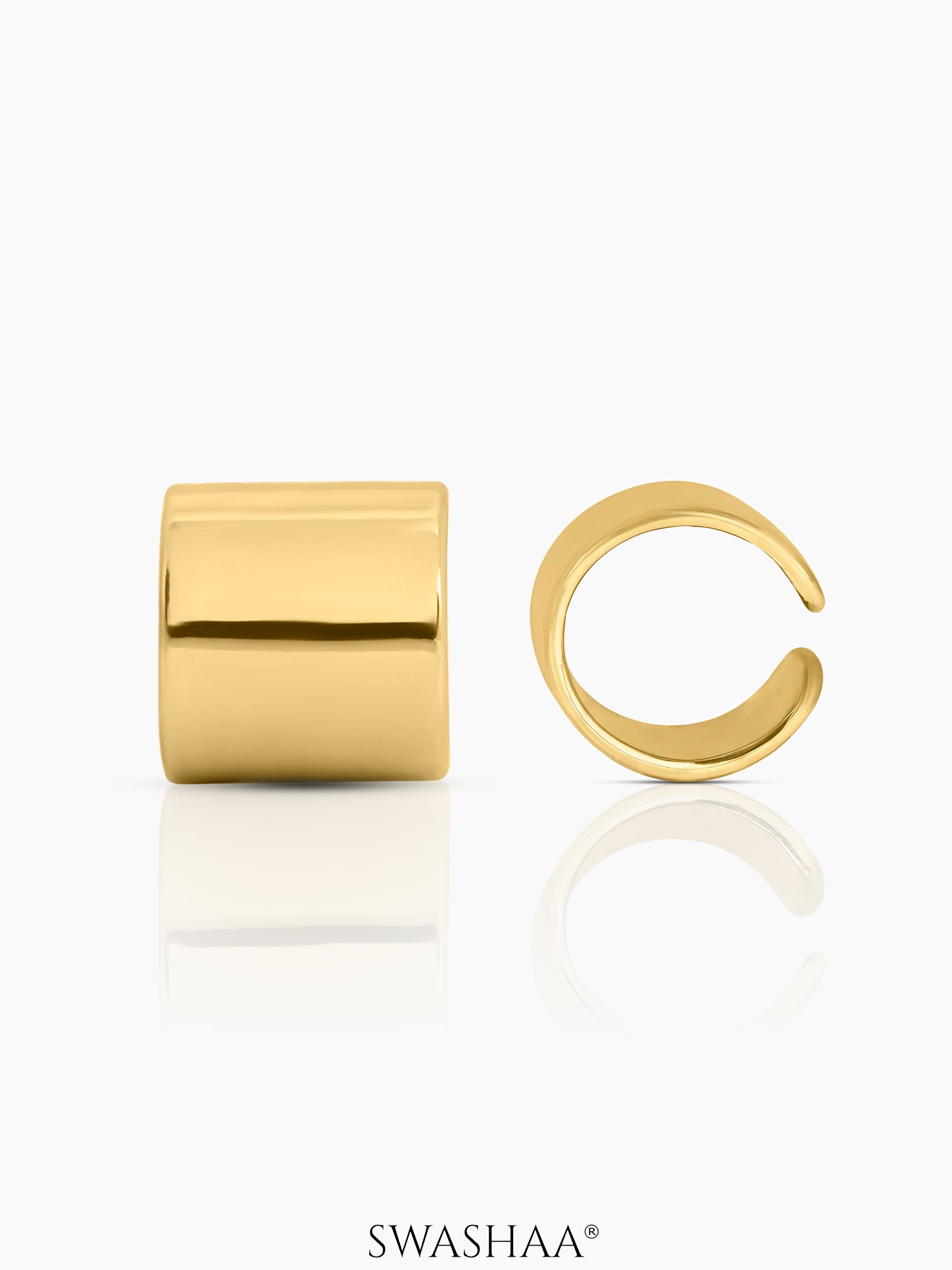 Arven Bold Ear Cuffs 18K Gold Plated