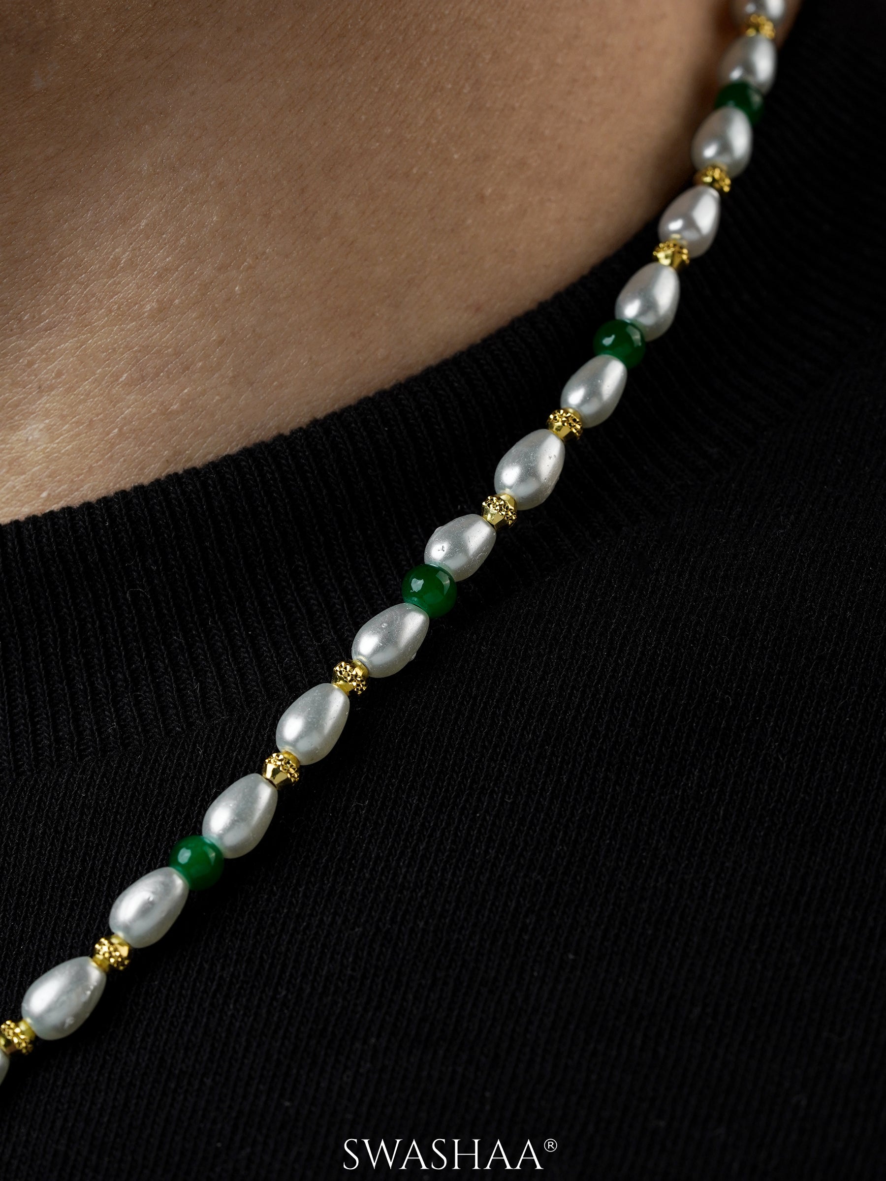 Aurel Pearl Men's Chain