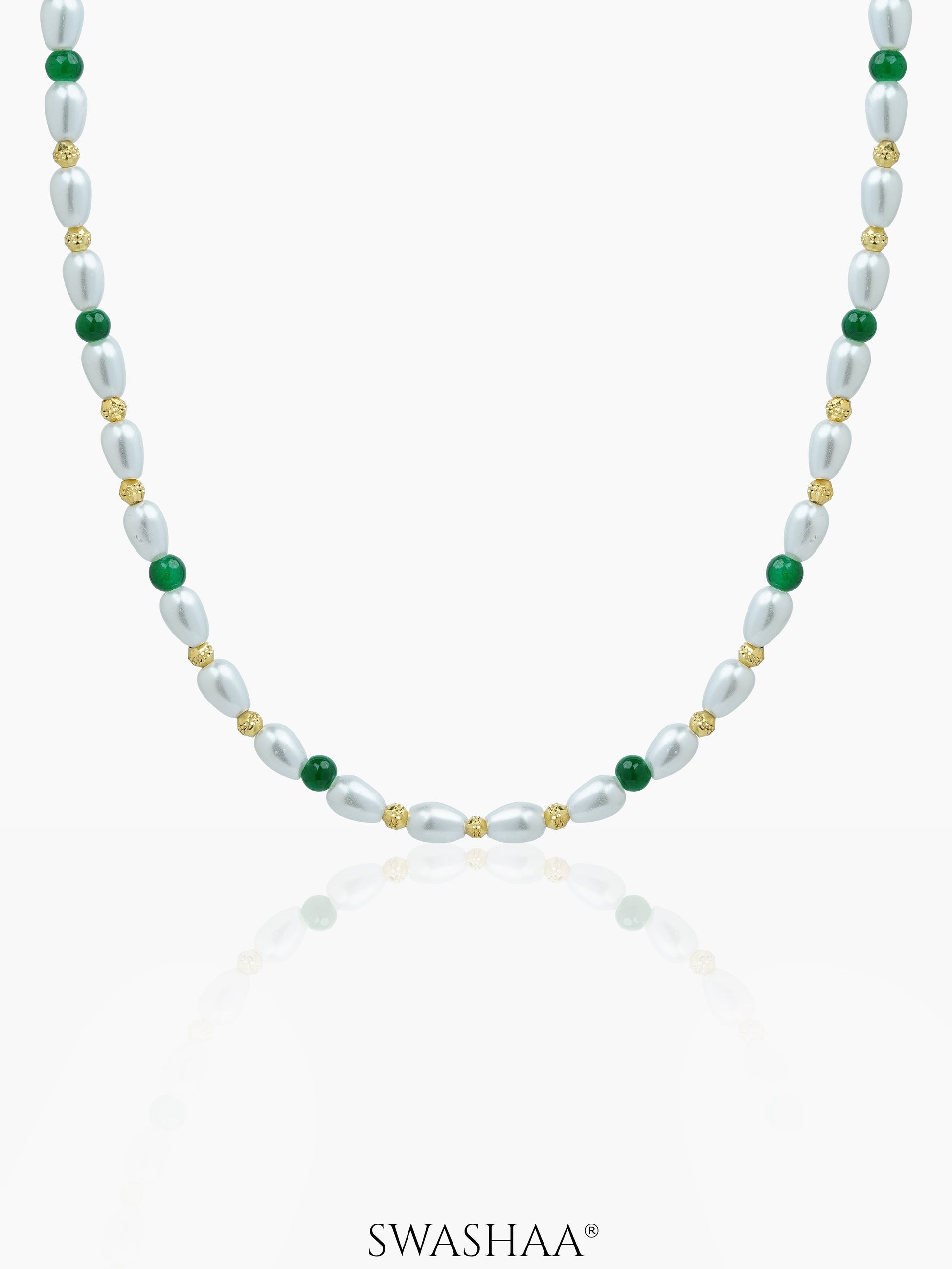 Aurel Pearl Men's Chain Silver