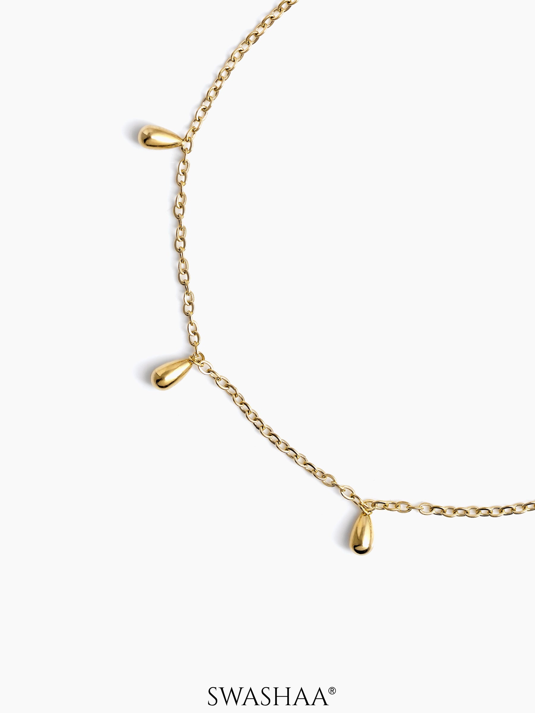 Ava Teardrop Women's Anklet