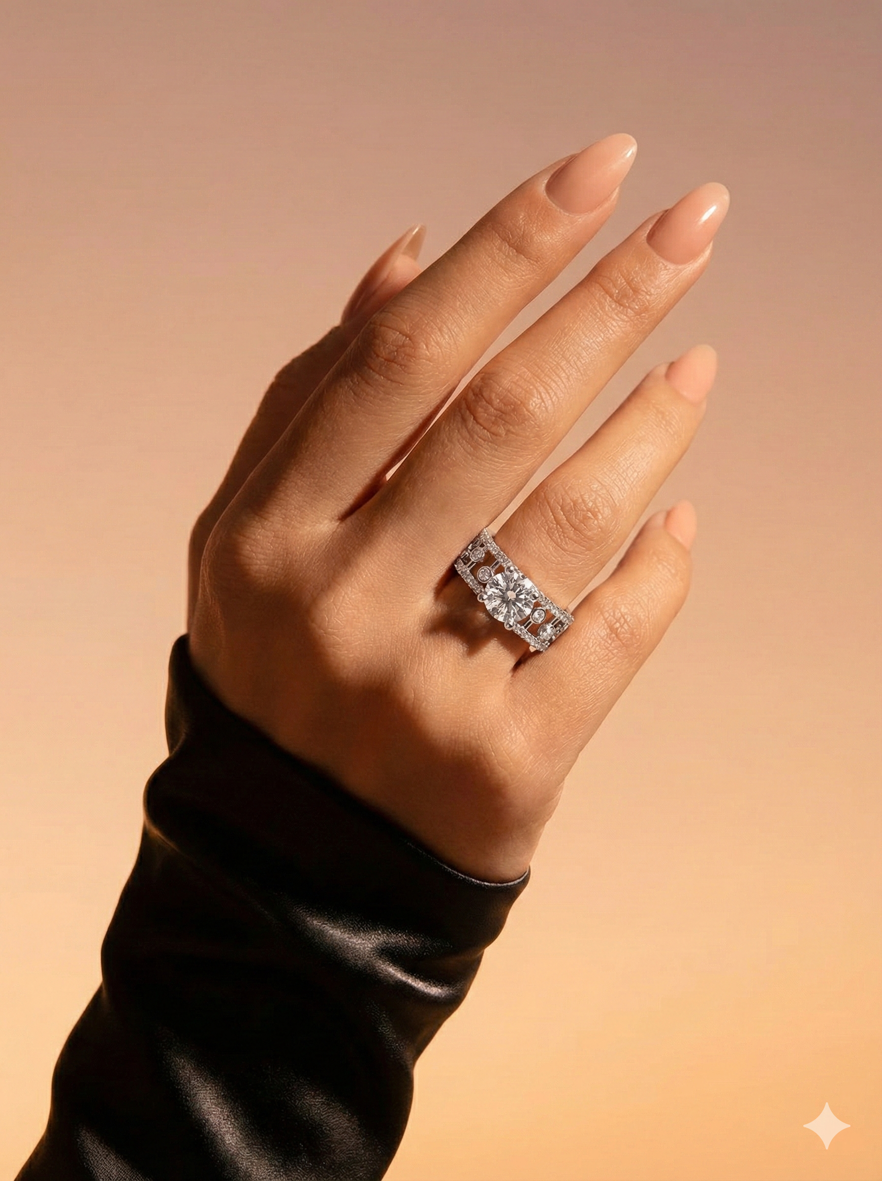 Averin Solitaire Ring