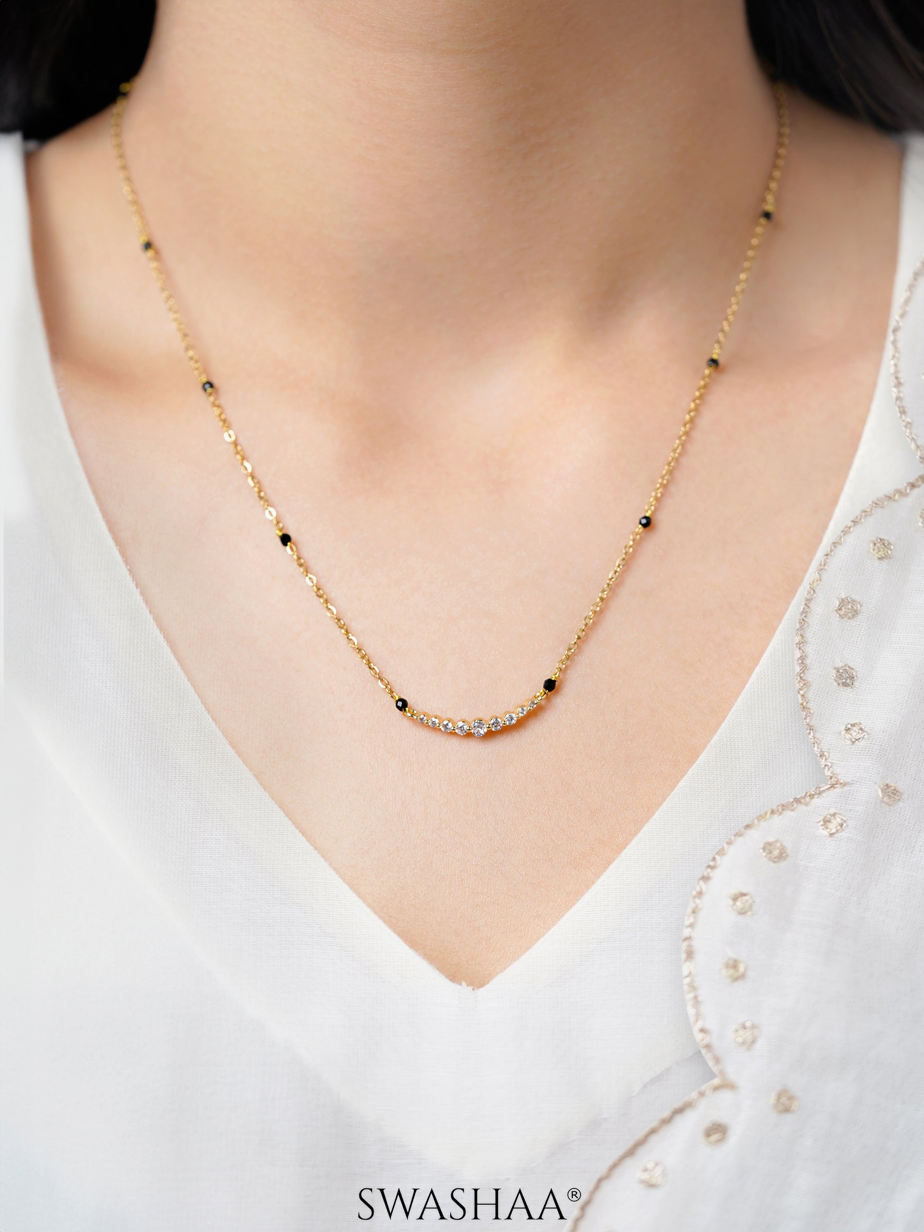 Avina Diamond Bar Mangalsutra