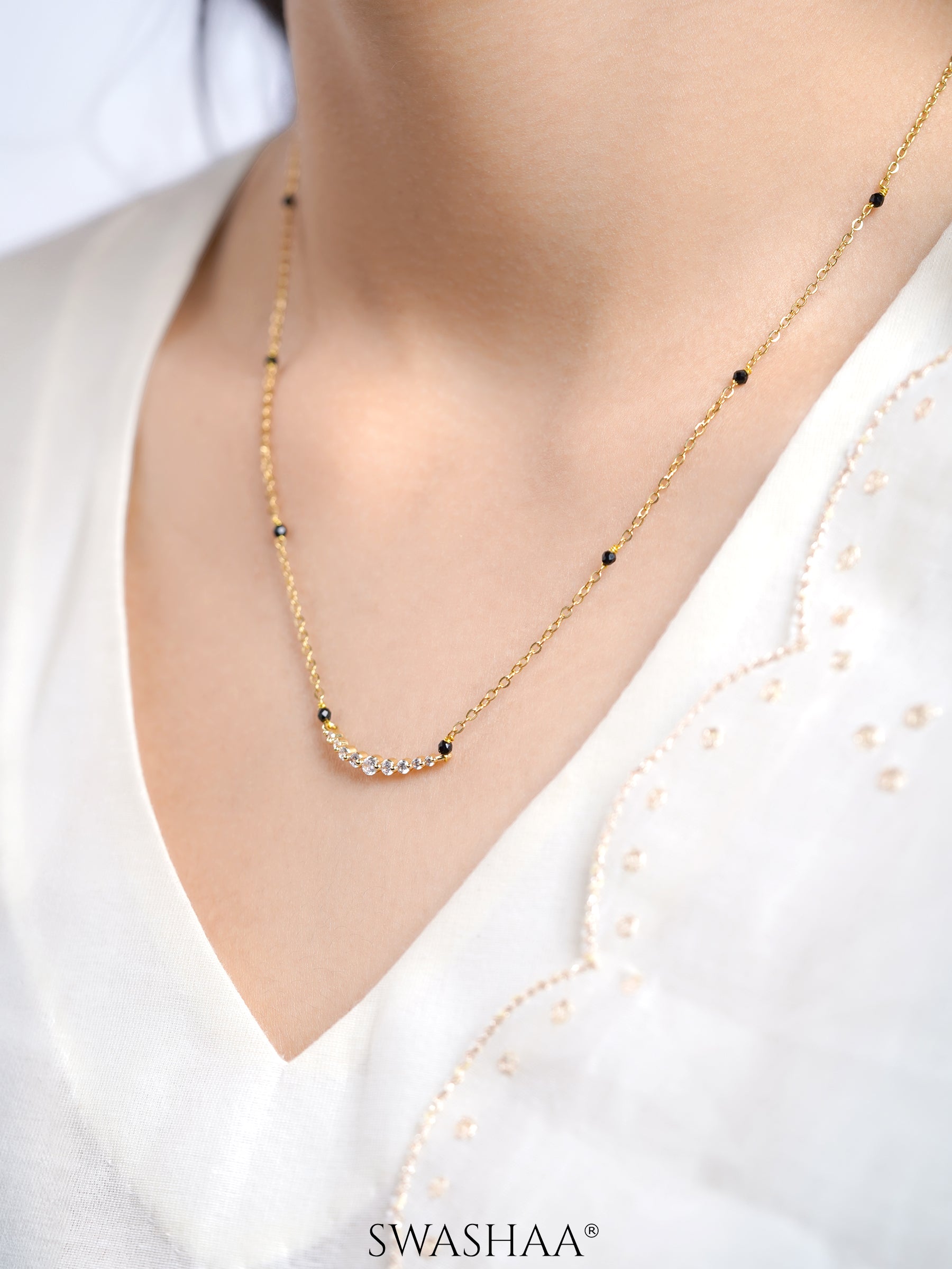 Avina Diamond Bar Mangalsutra