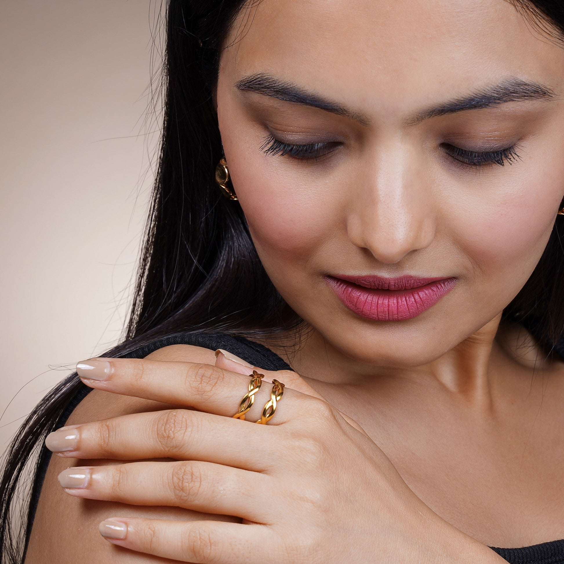 Ayla 18K Gold Plated Ring