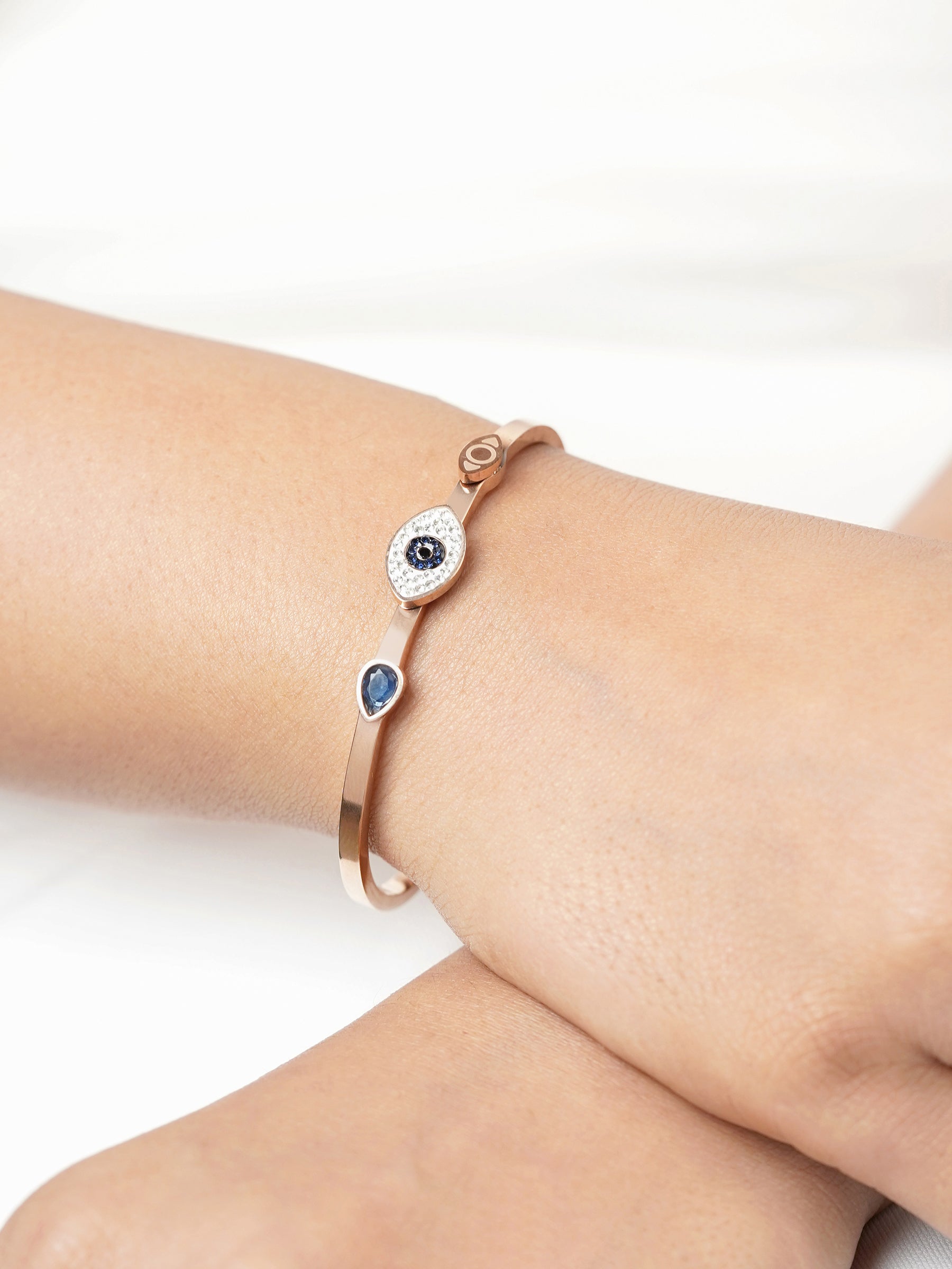Bailee Evil Eye Rosegold Bracelet