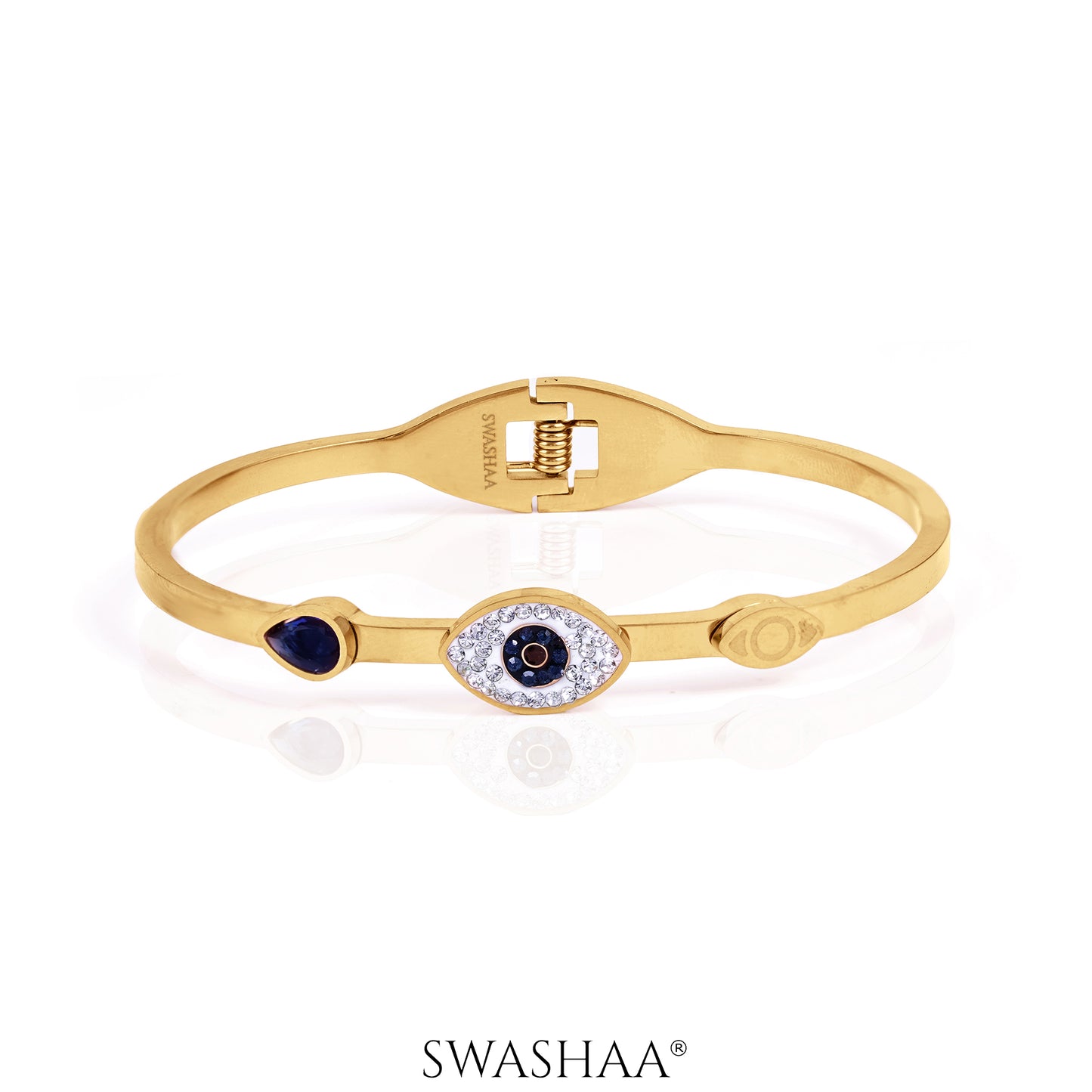 Bailee Evil Eye Rosegold Plated Bracelet 18K Gold Plated