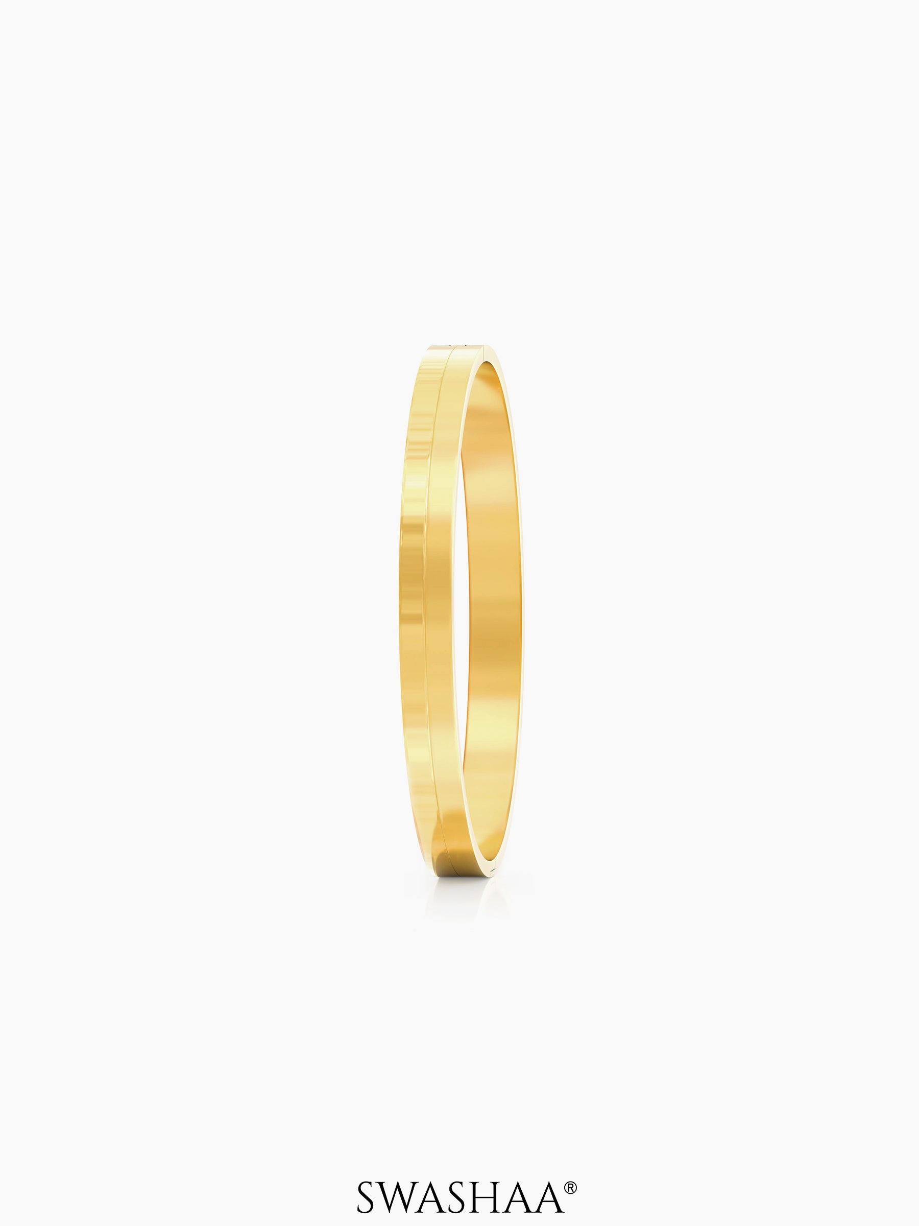 Benjomia Men's Kada 18K Gold Plated