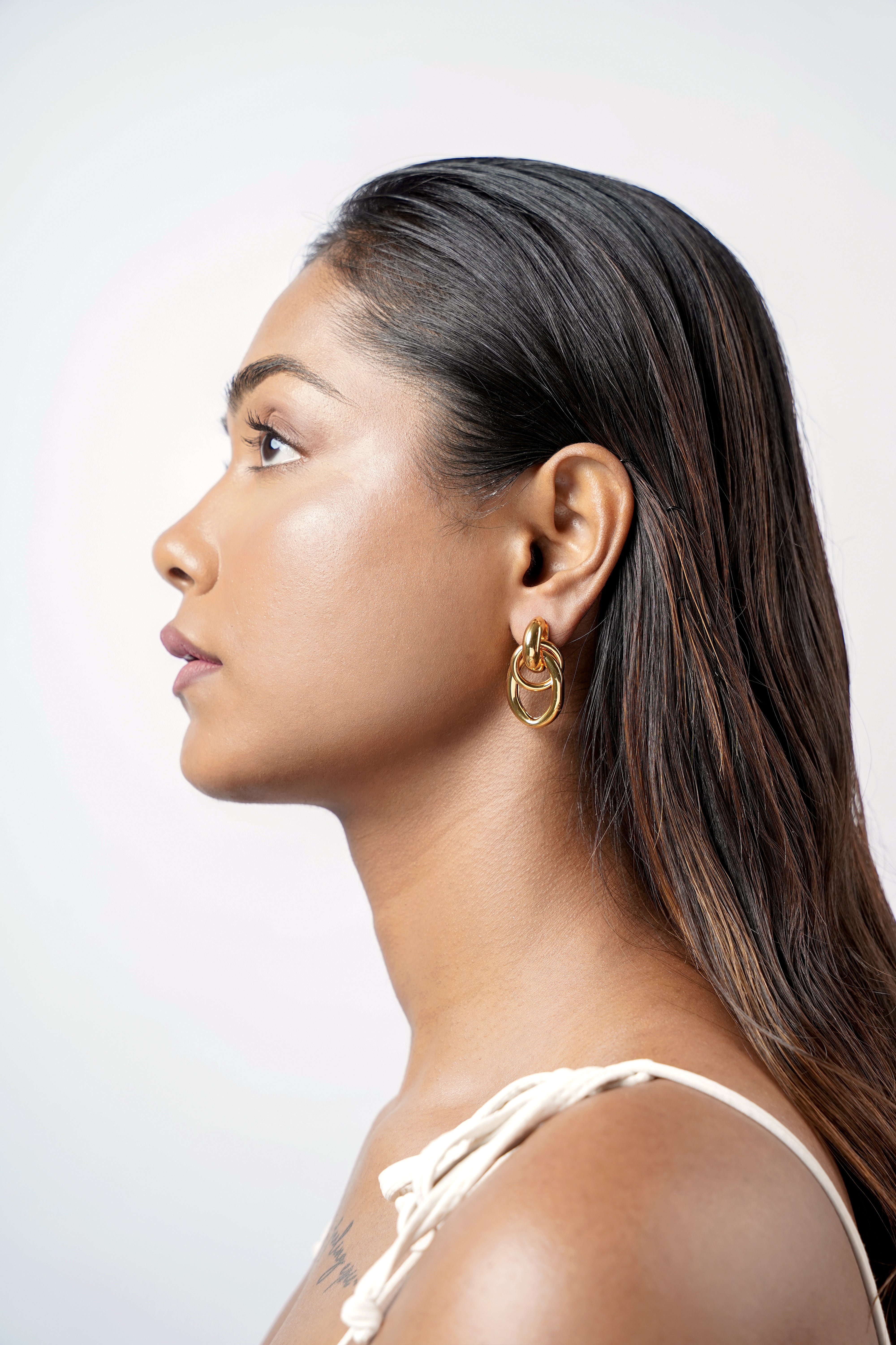 Bianca 18K Gold Plated Earrings