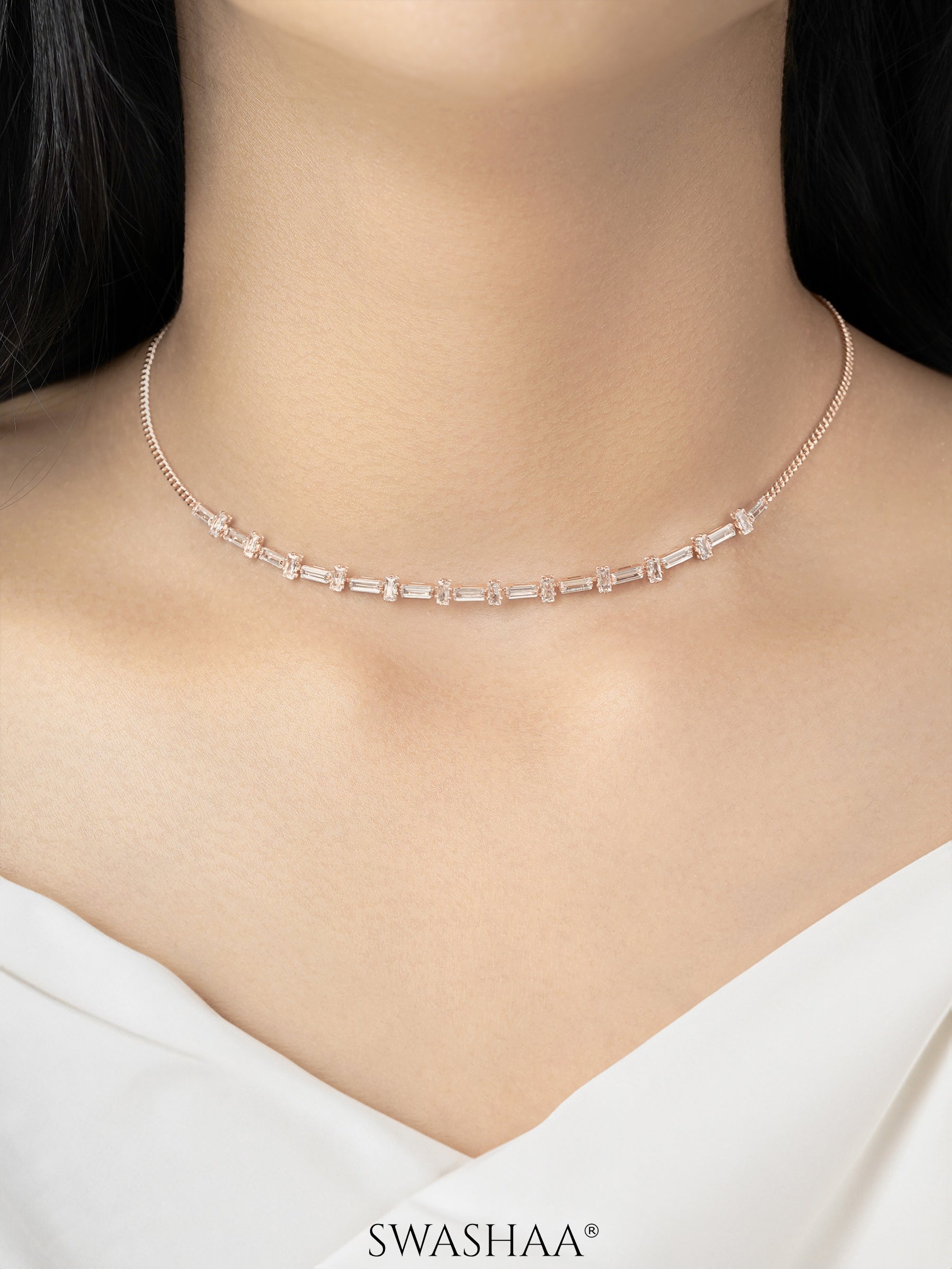 Binny Rosegold Plated Choker