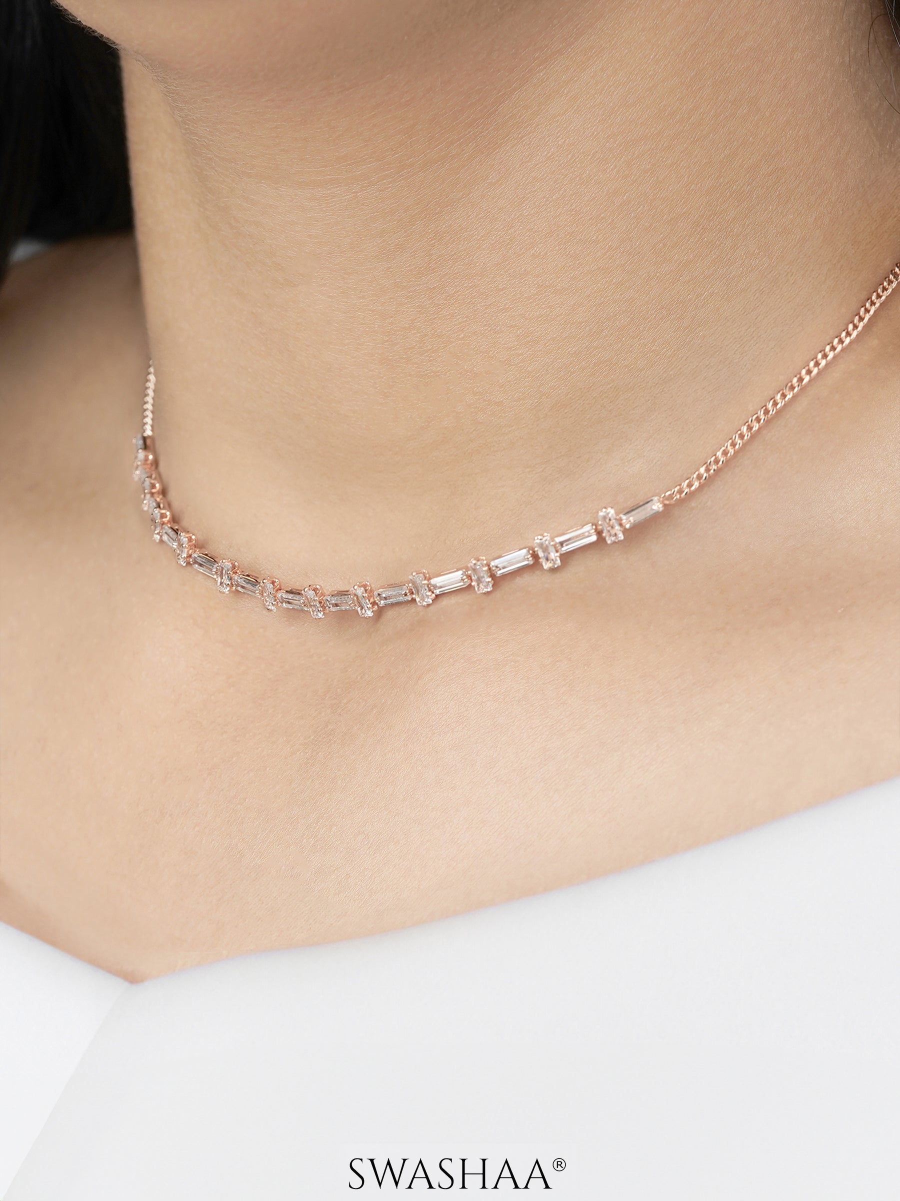 Binny Rosegold Plated Choker