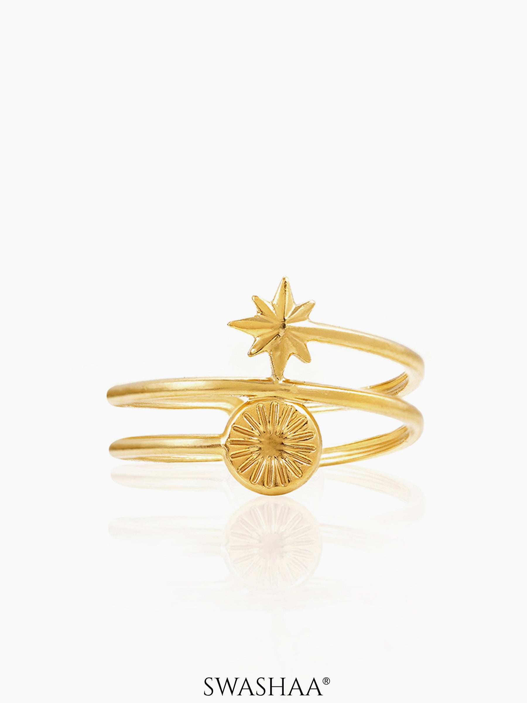 Bodhi 18K Gold Plated Ring