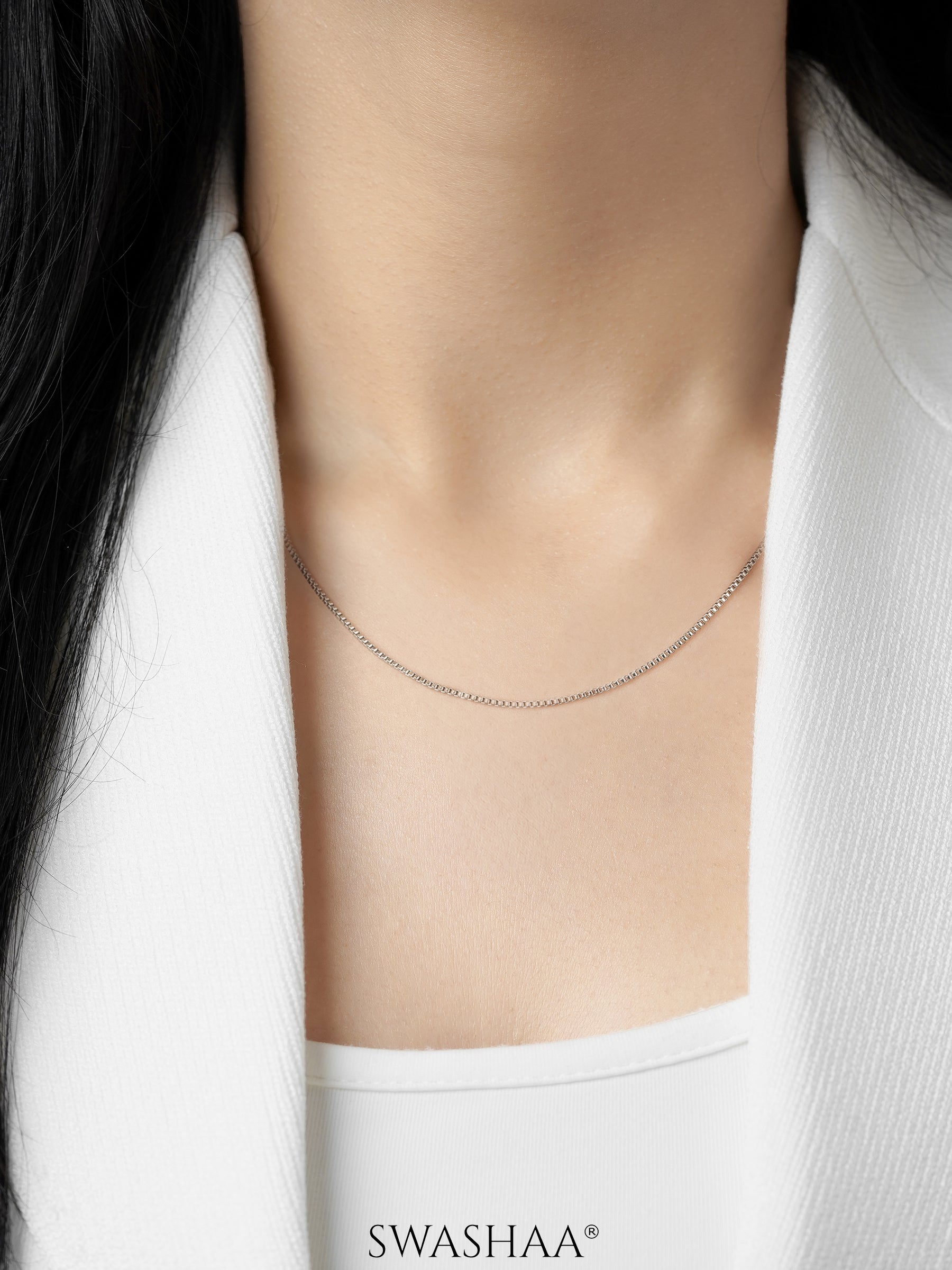 Box 1MM Women's Chain