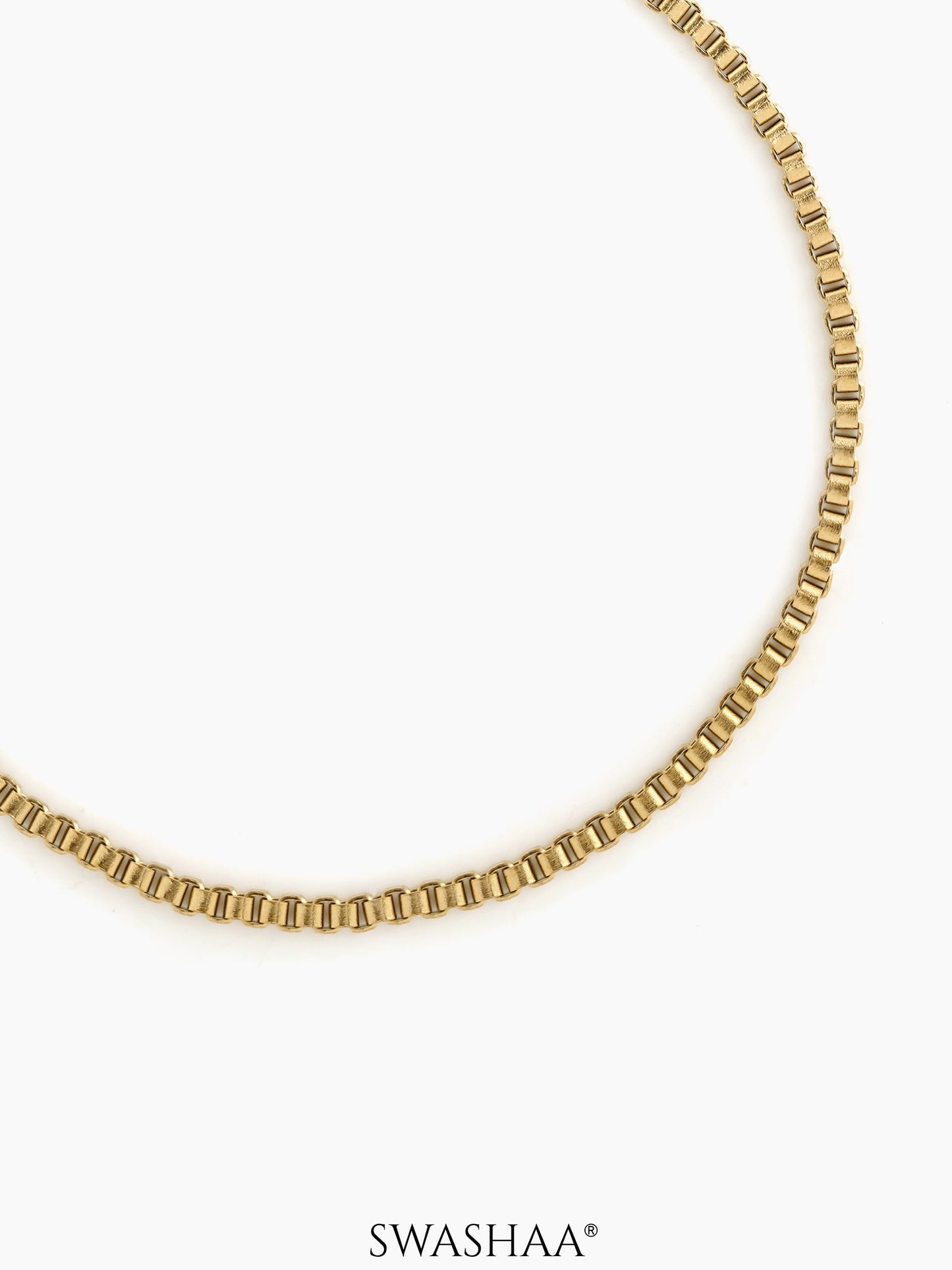 Box Chain 2 MM Men's Bracelet
