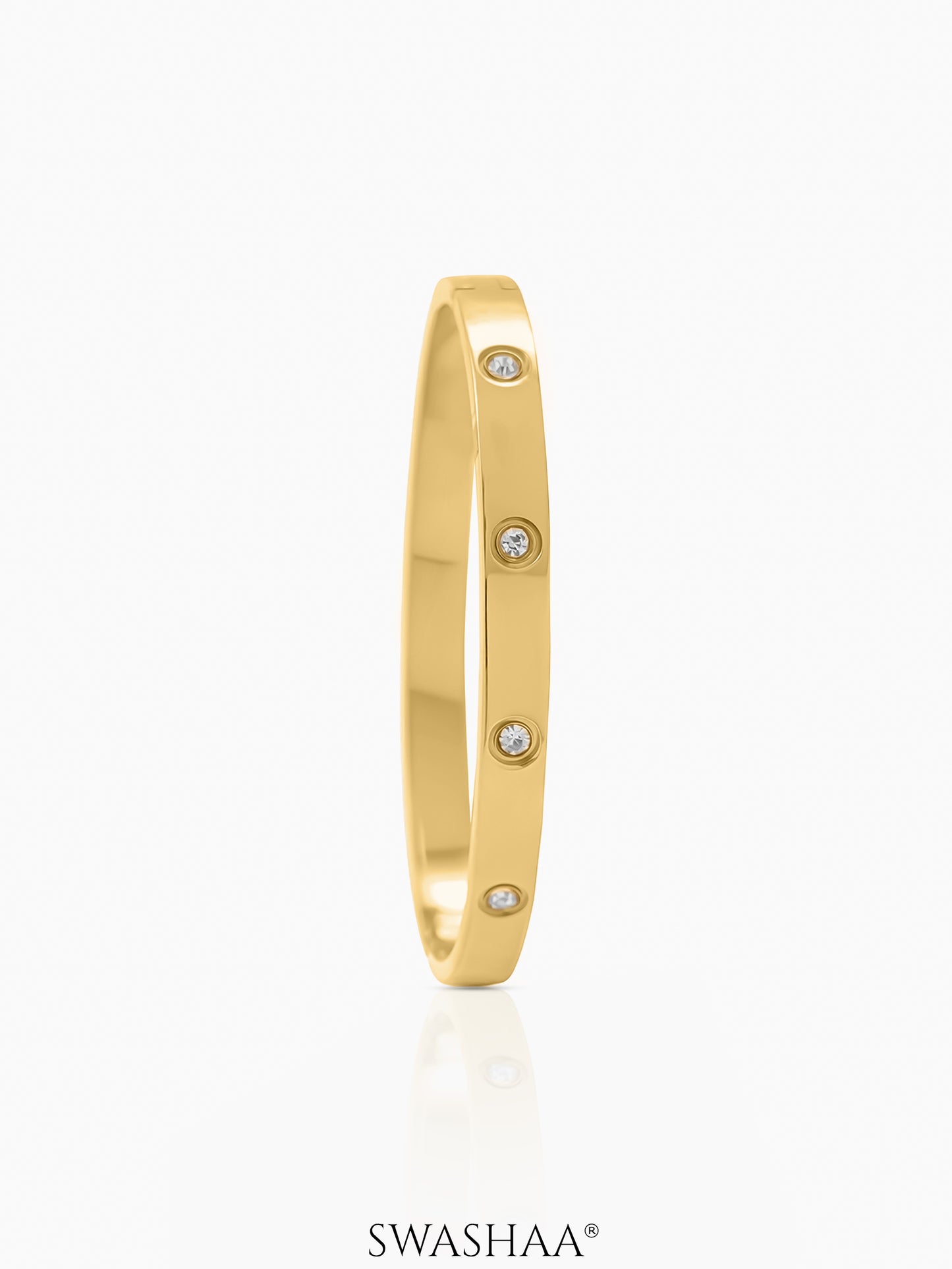 Bree Band Bracelet 18K Gold Plated
