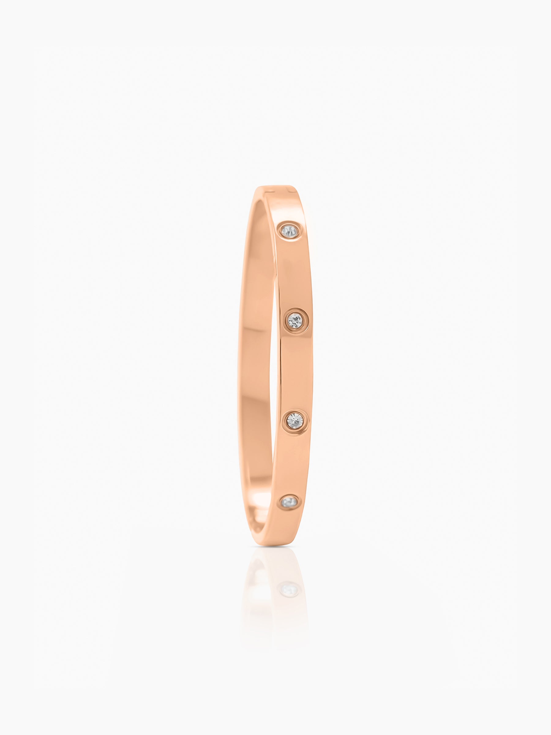 Bree Band Rosegold Plated Bracelet