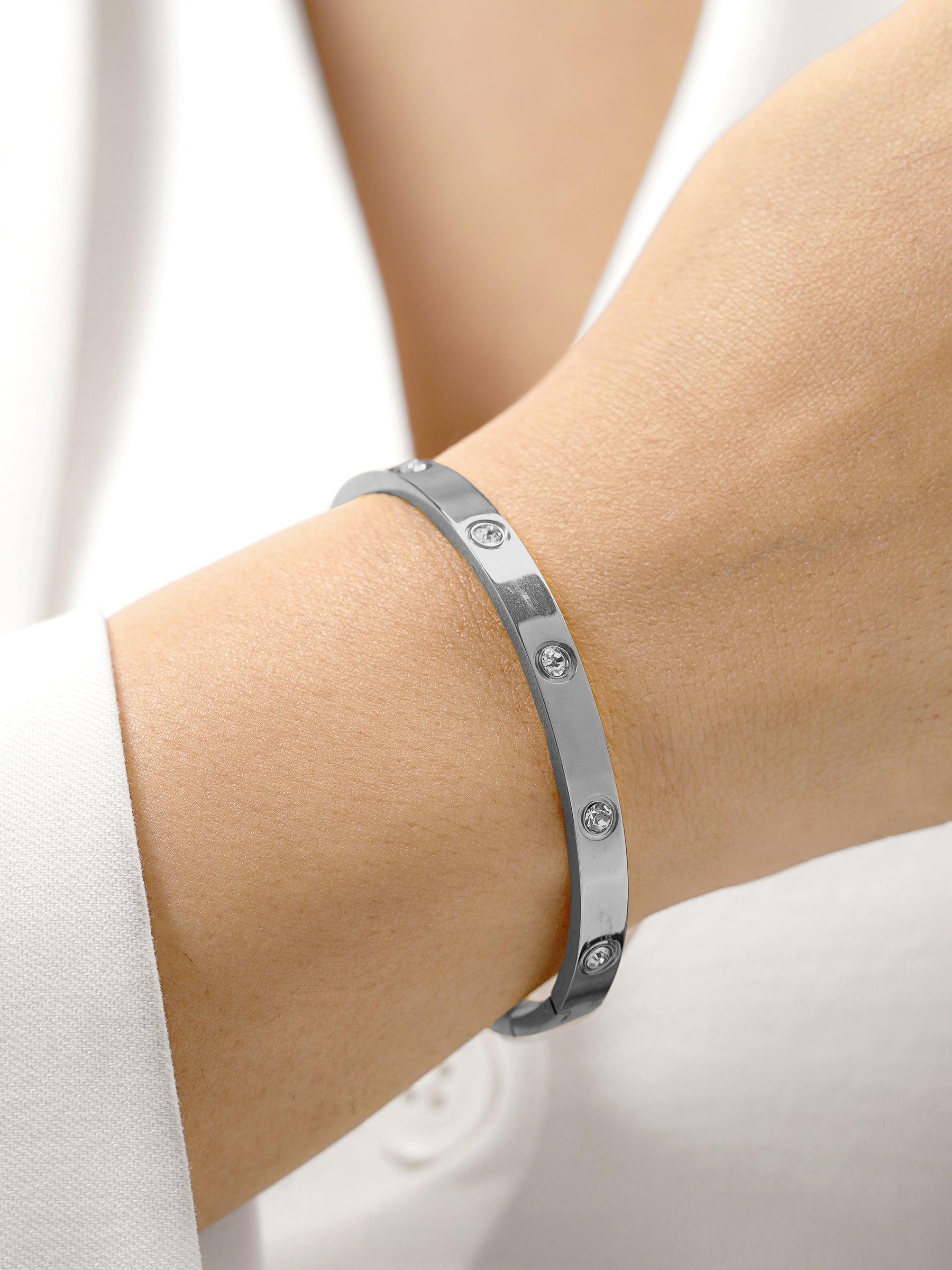 Bree Band Silver Bracelet