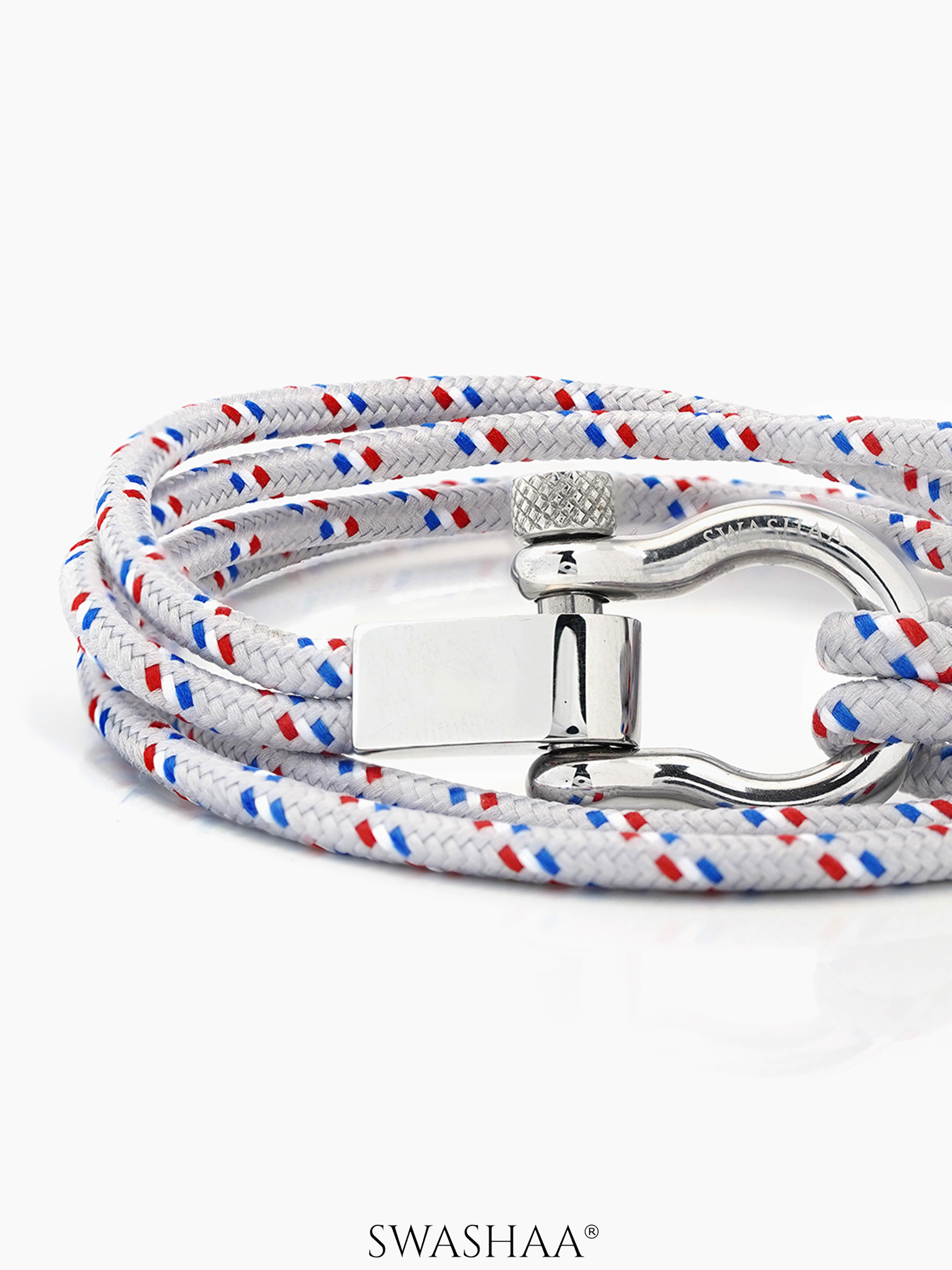 Caius Multi-Wrap Men's Rope Bracelet