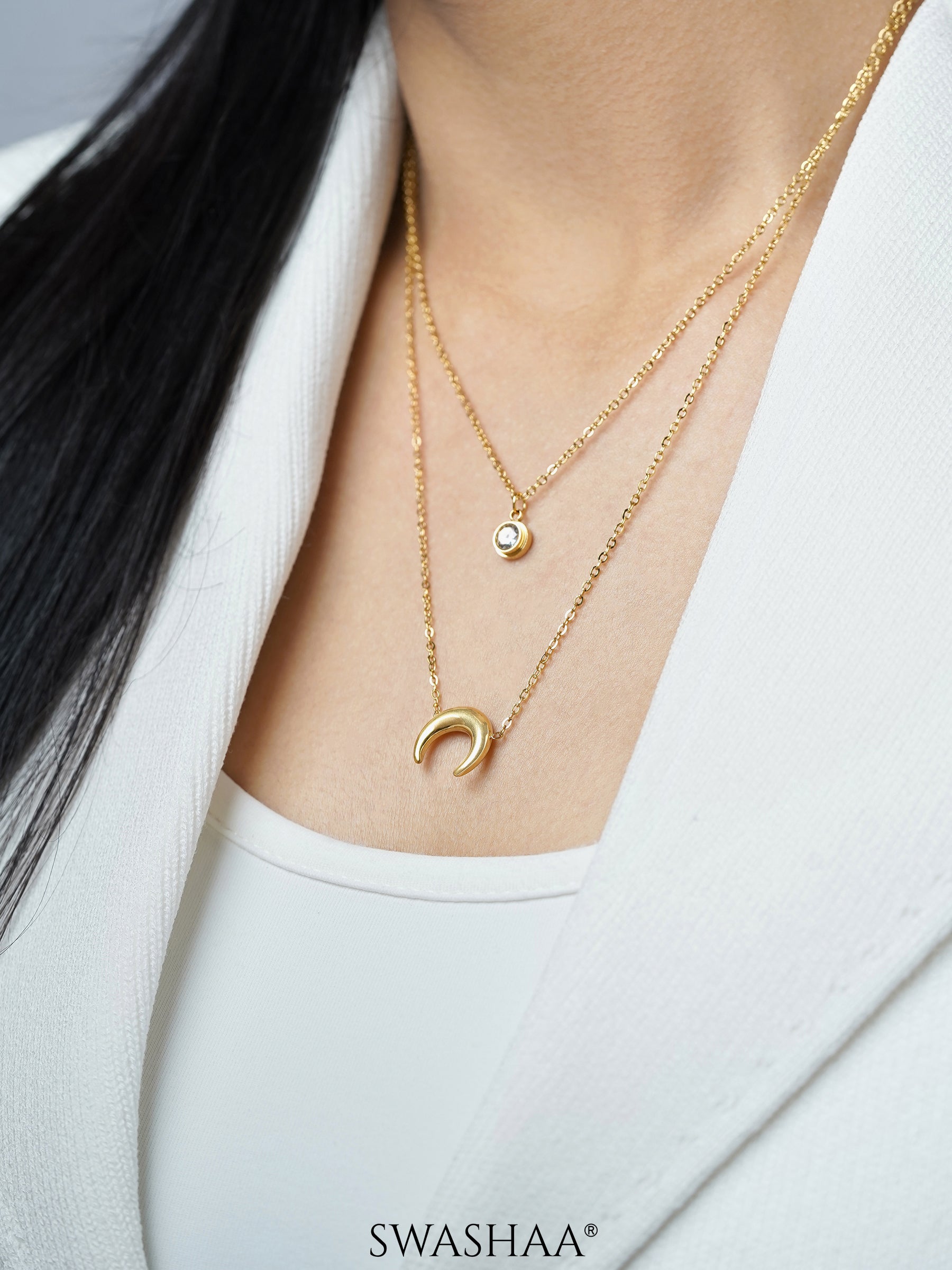 California 18K Gold Plated Necklace
