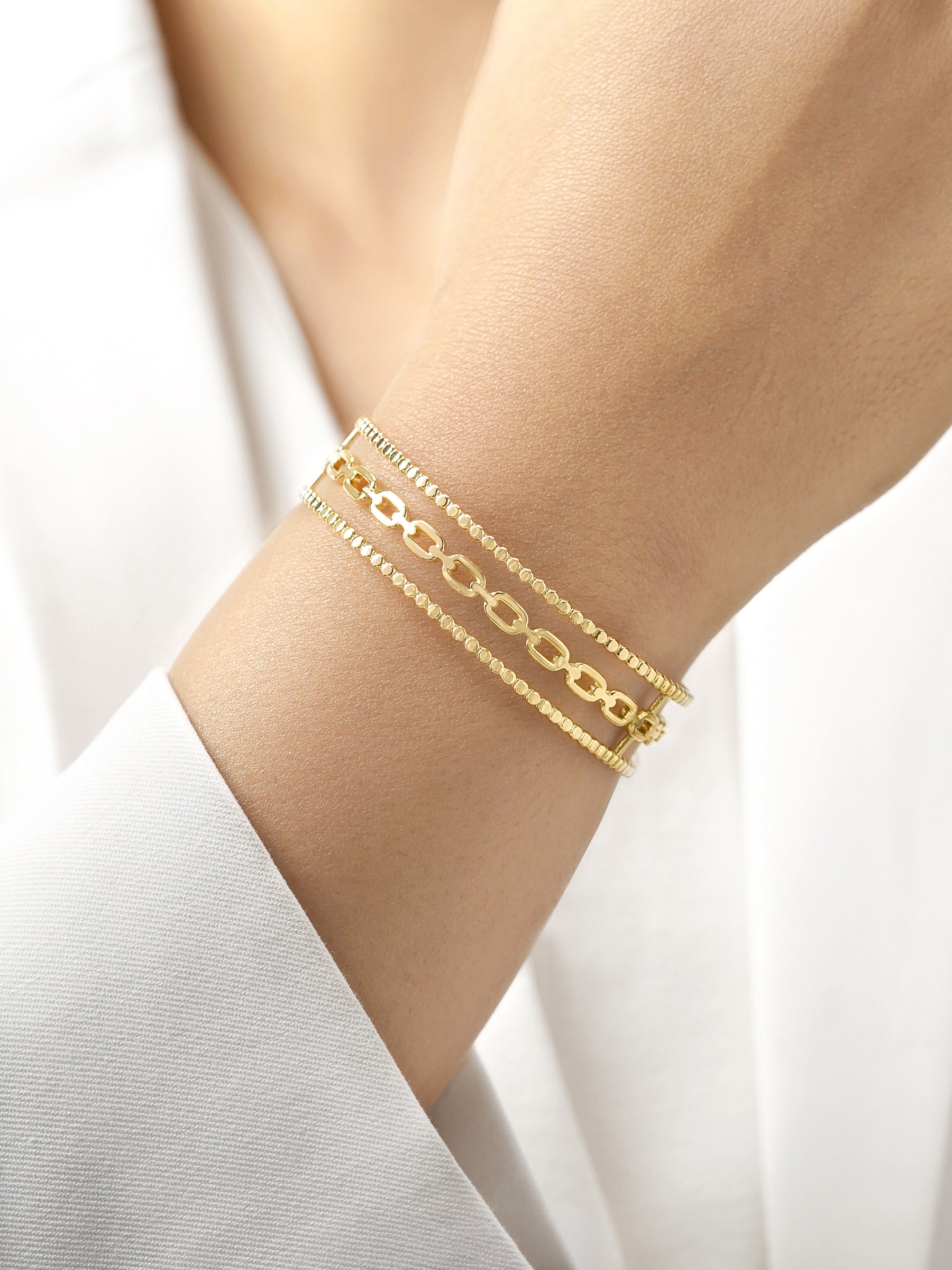 Cambria 18K Gold Plated Bracelet