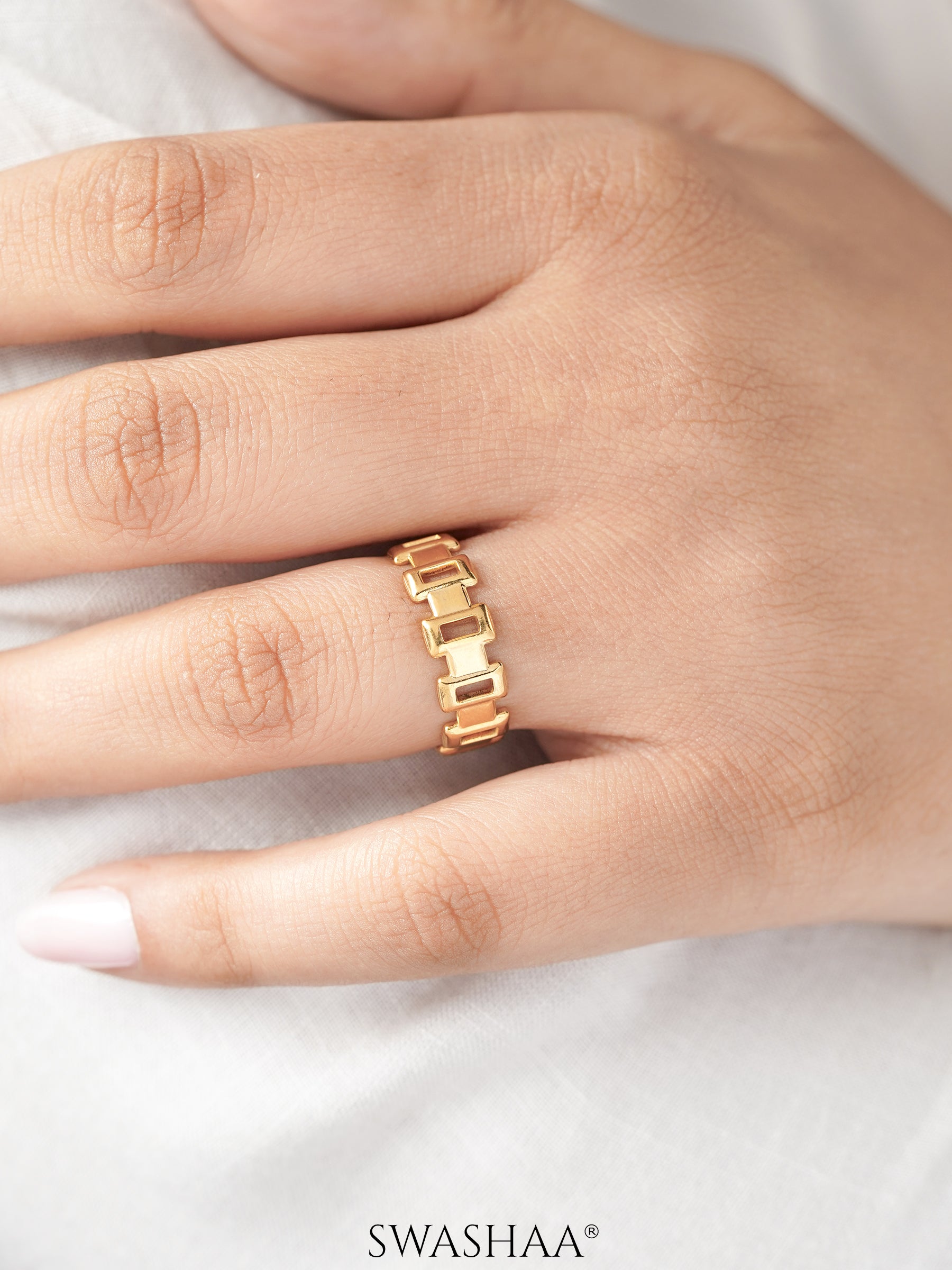 Carlotta 18K Gold Plated Ring