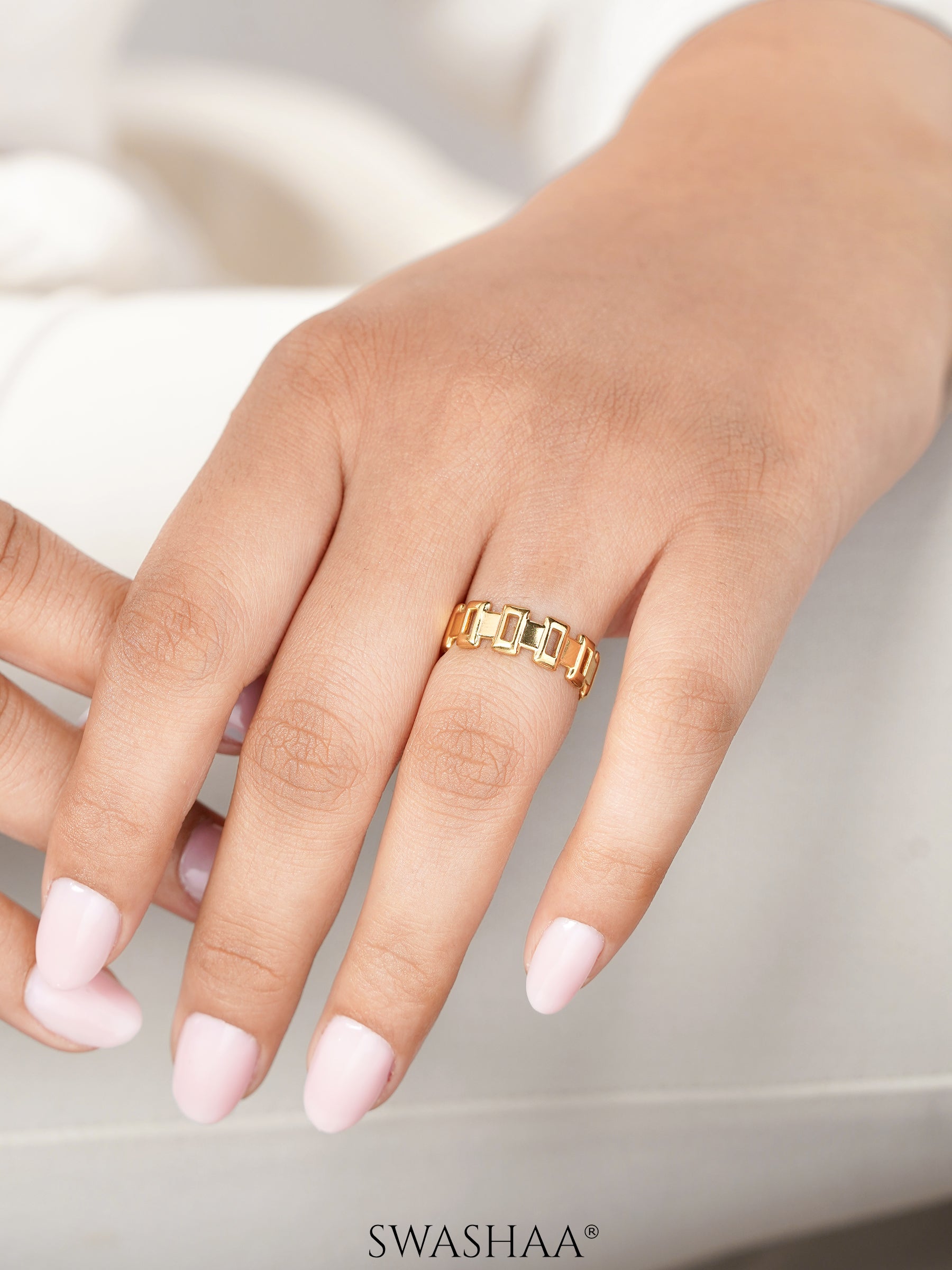 Carlotta 18K Gold Plated Ring