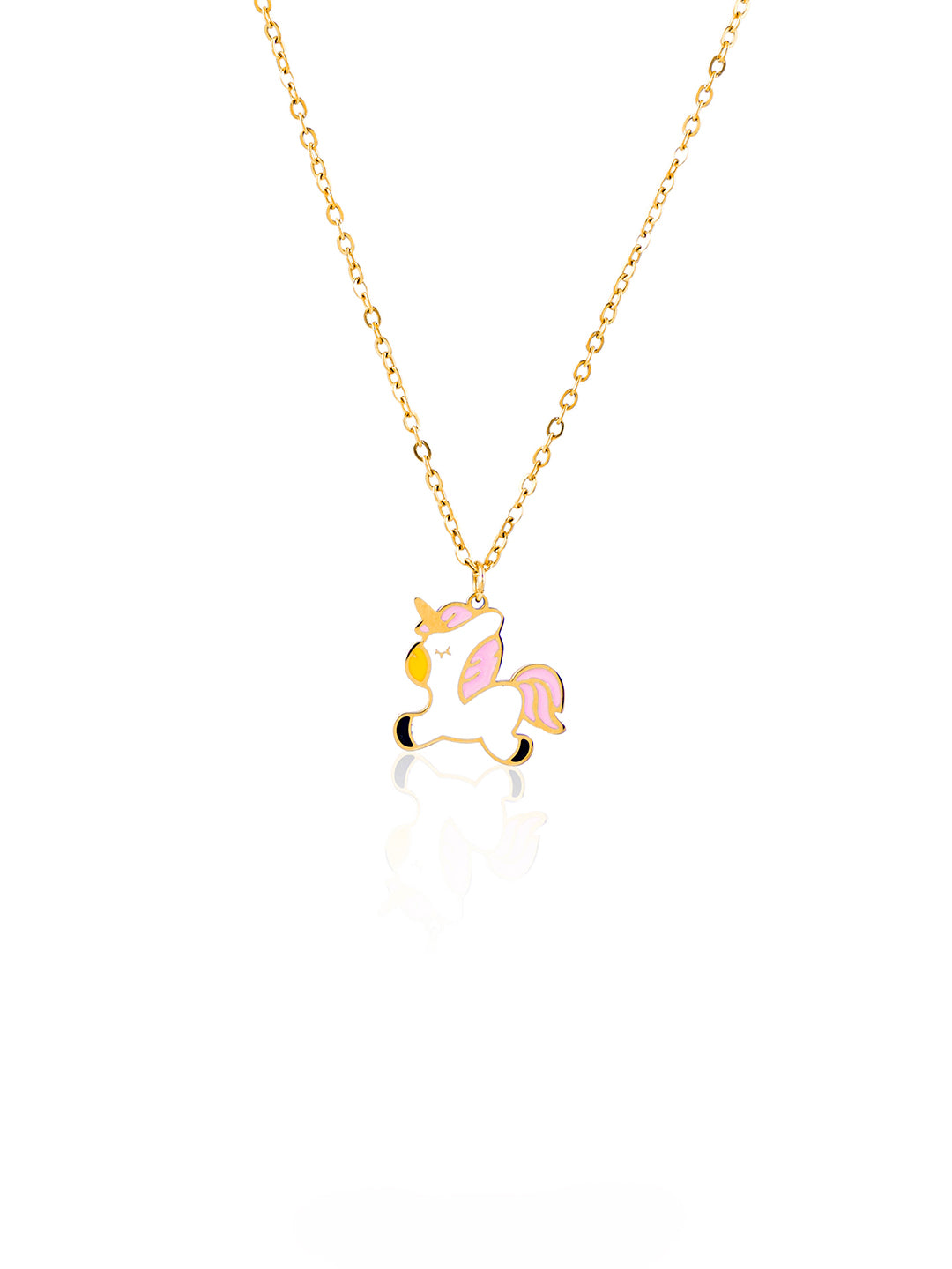Chub Chub Uni 18K Gold Plated Kid's Pendant Necklace Gold