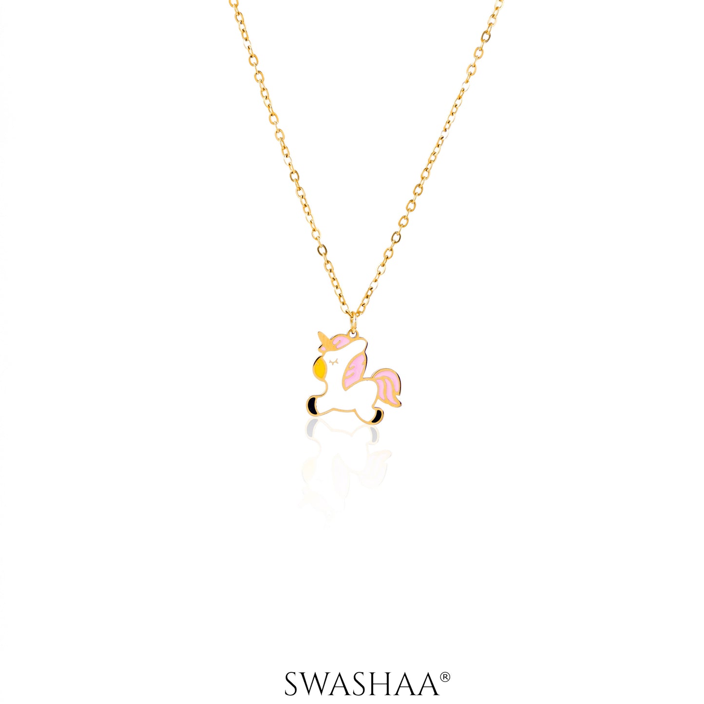 Chub Chub Uni 18K Gold Plated Kid's Pendant Necklace Gold