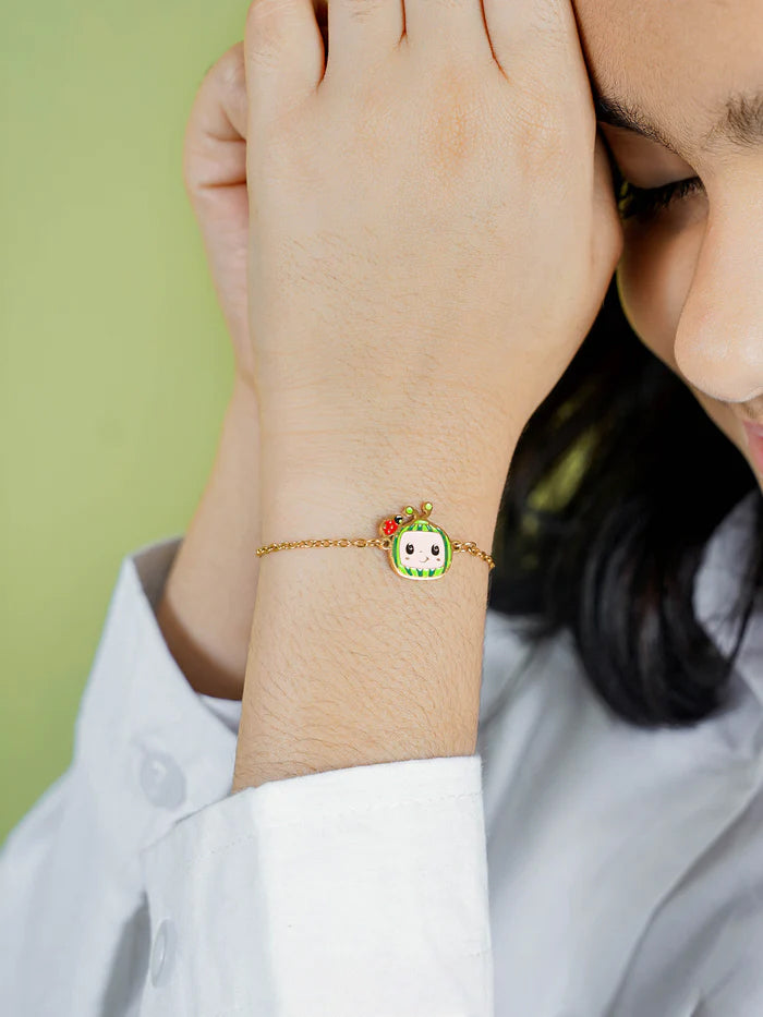 Cocomelon 18K Gold Plated Kid's Bracelet