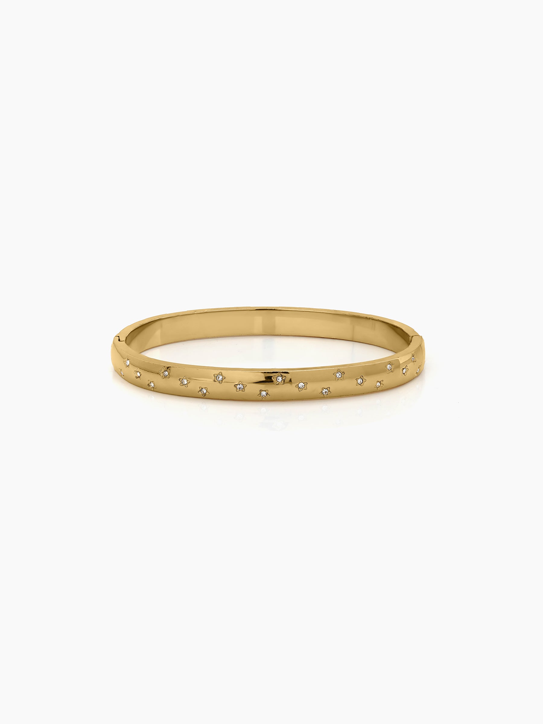 Corissa Diamond 18K Gold Plated Women's Band Bracelet