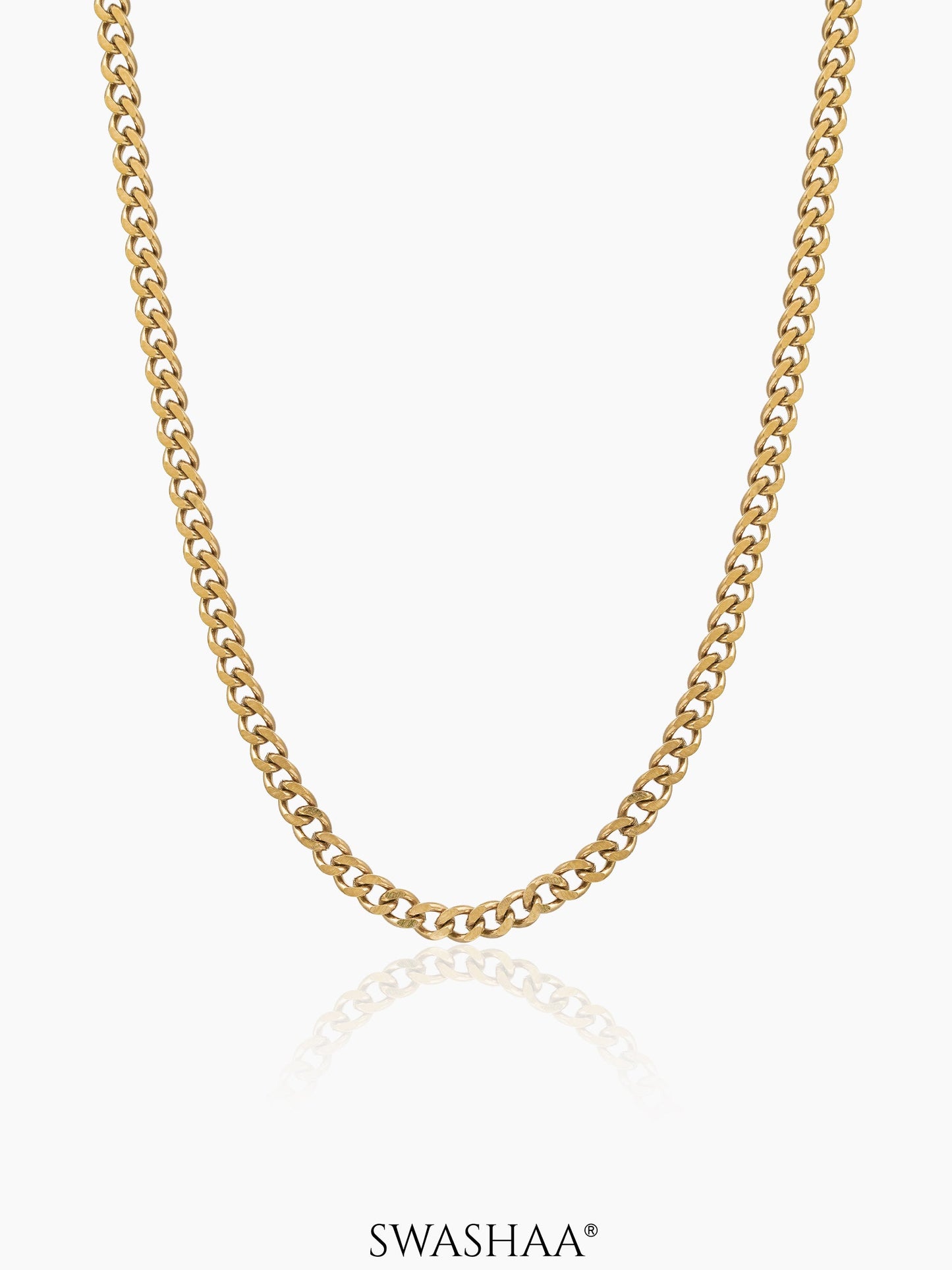 Cuban 3 MM Men's Chain 18K Gold Plated