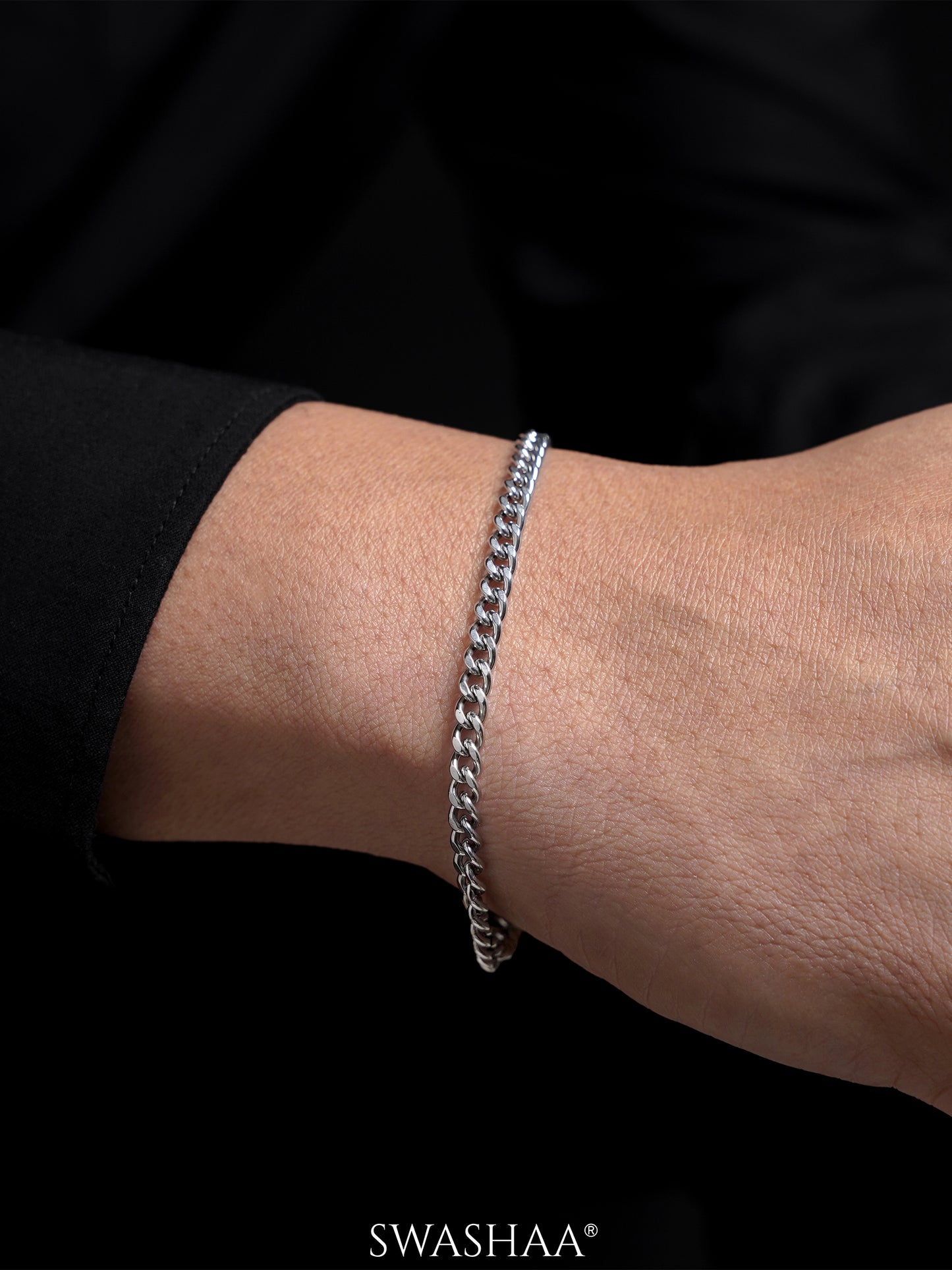 Cuban Chain 4 MM Men's Bracelet