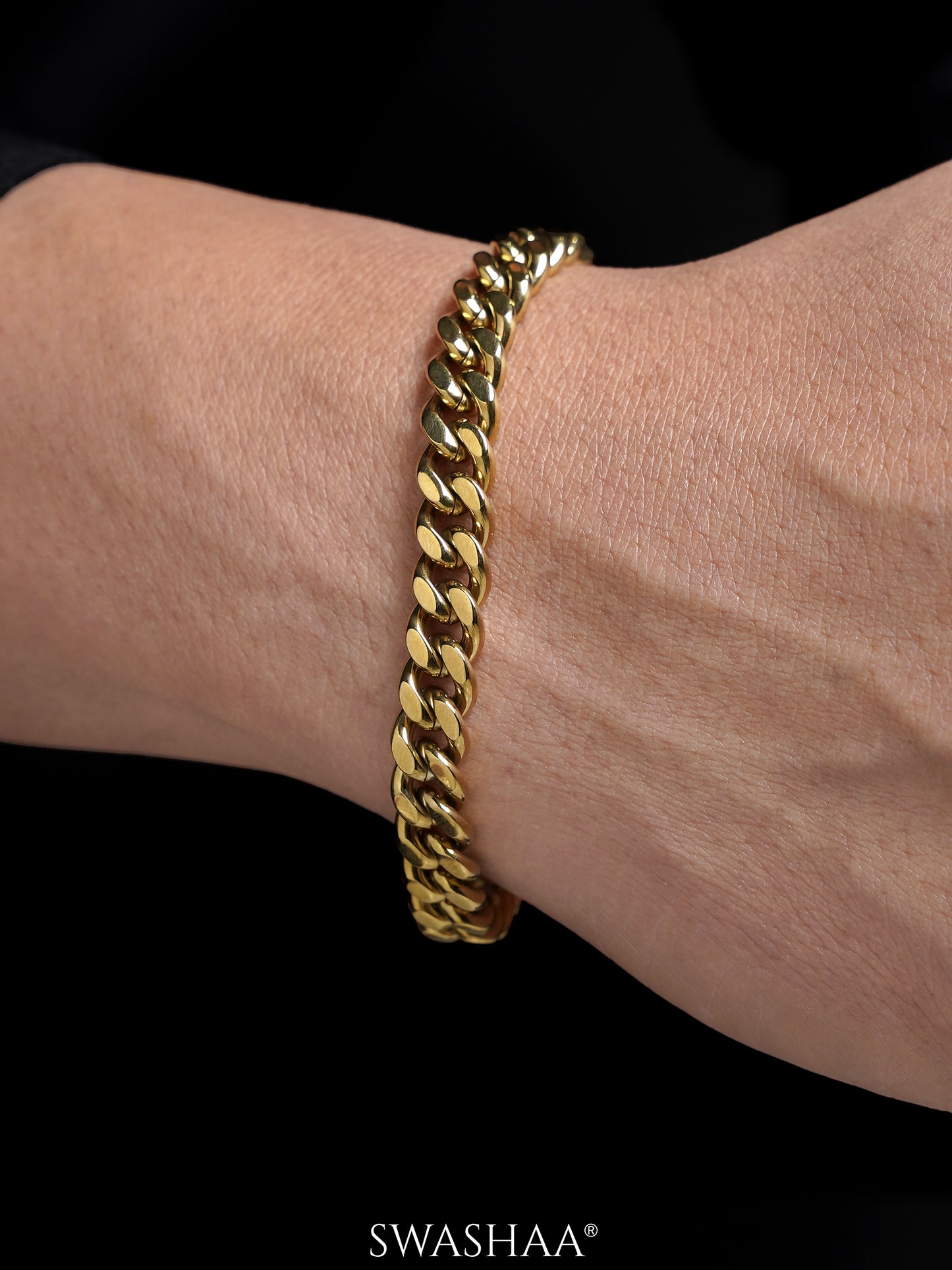 Cuban Chain 8 MM Men's Bracelet