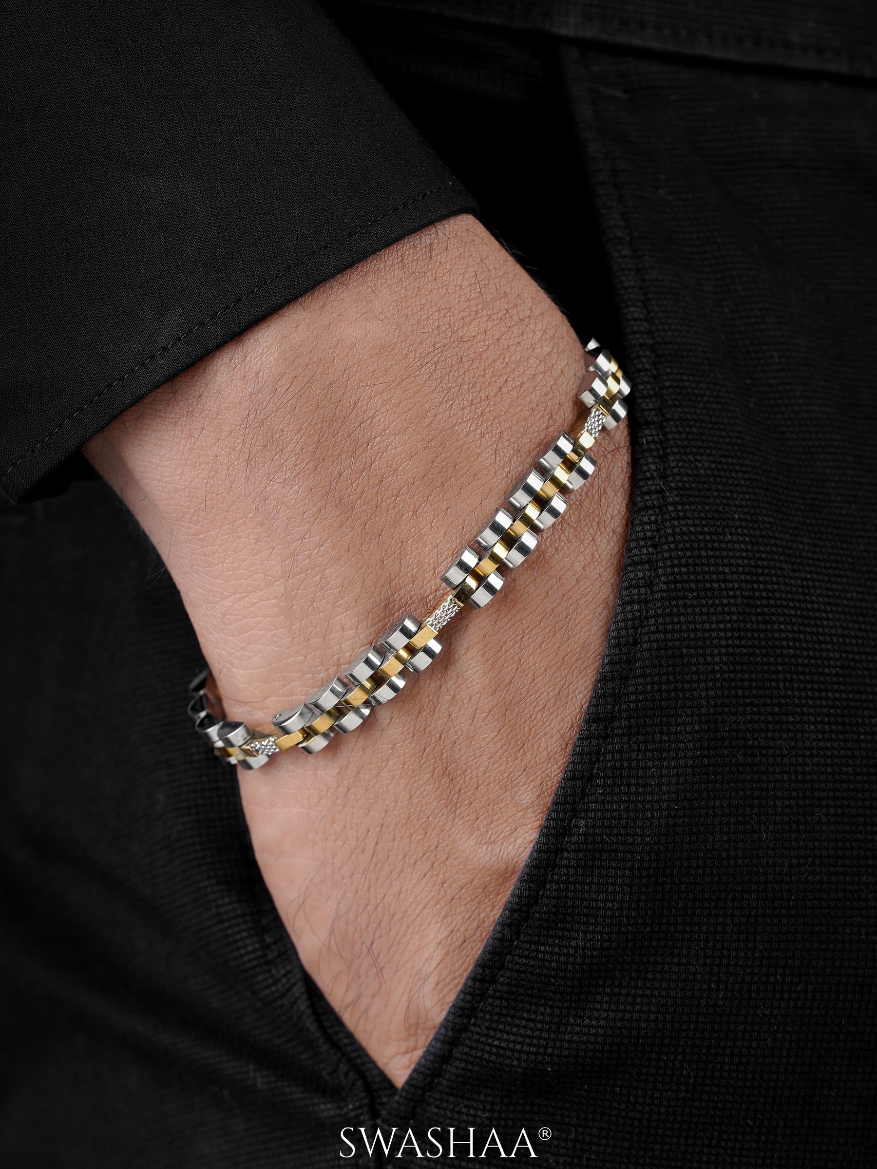 Cyrus Men's Watch Belt Bracelet