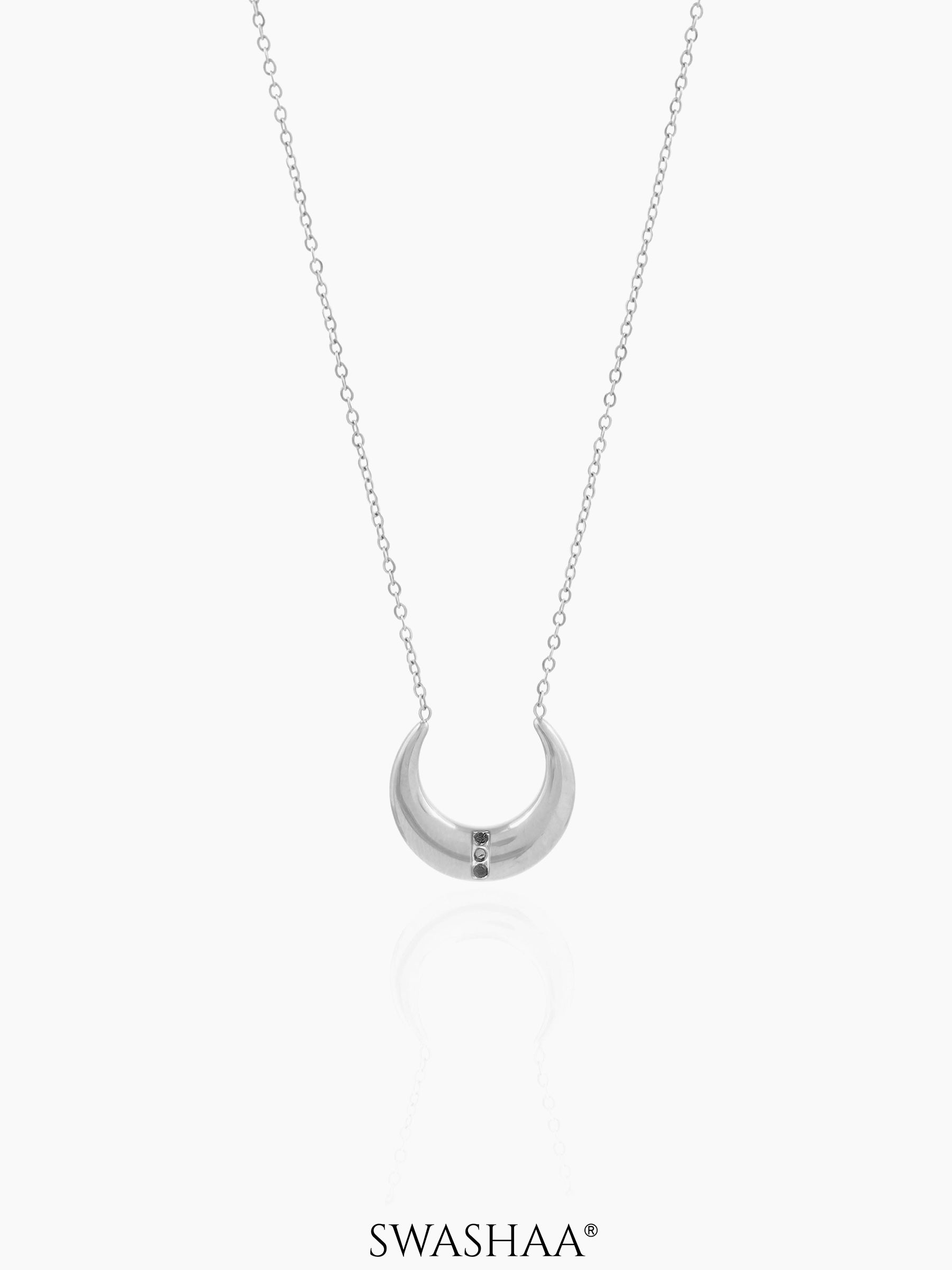 Delfina Necklace Silver