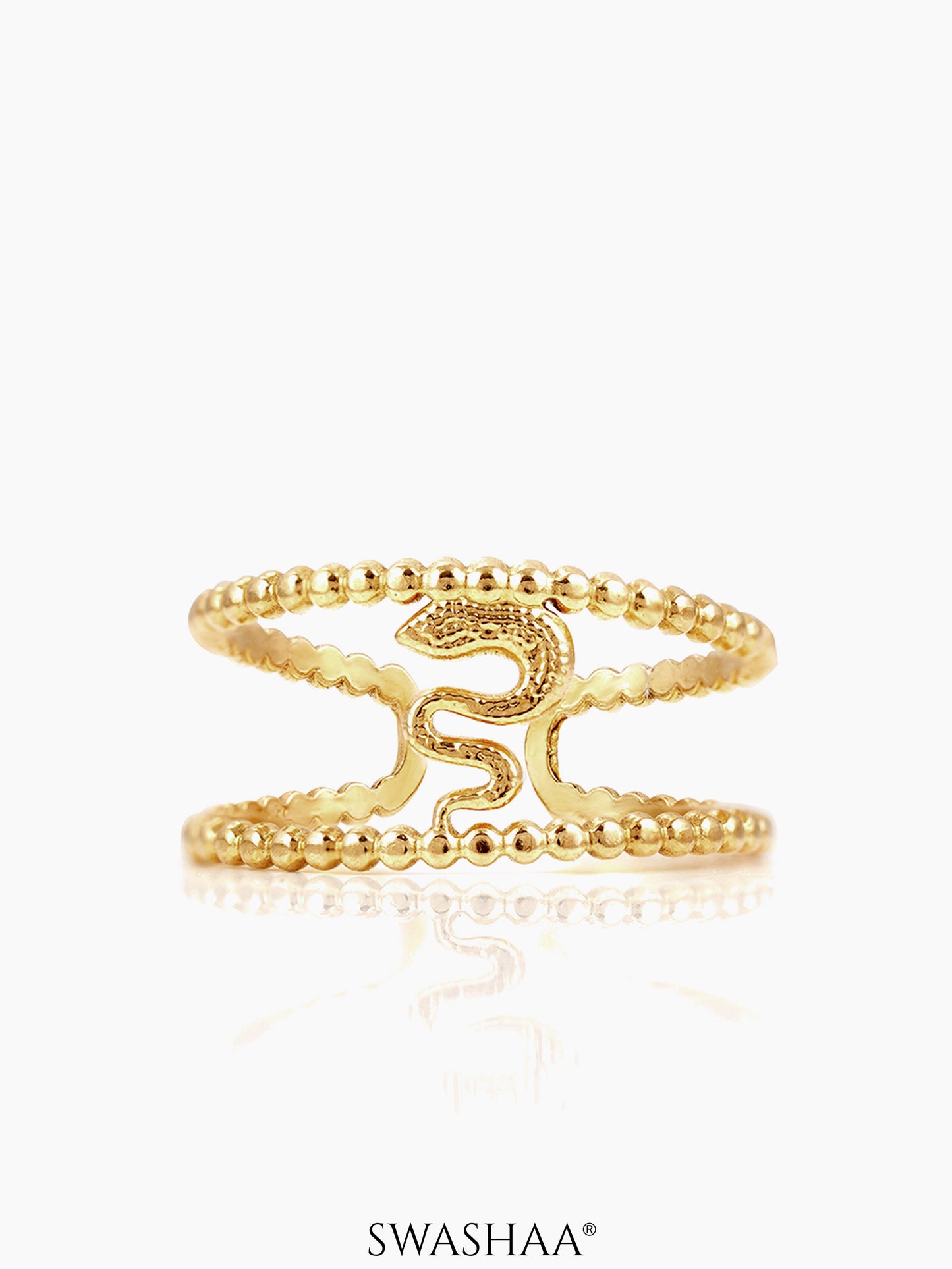 Derry 18K Gold Plated Ring Gold