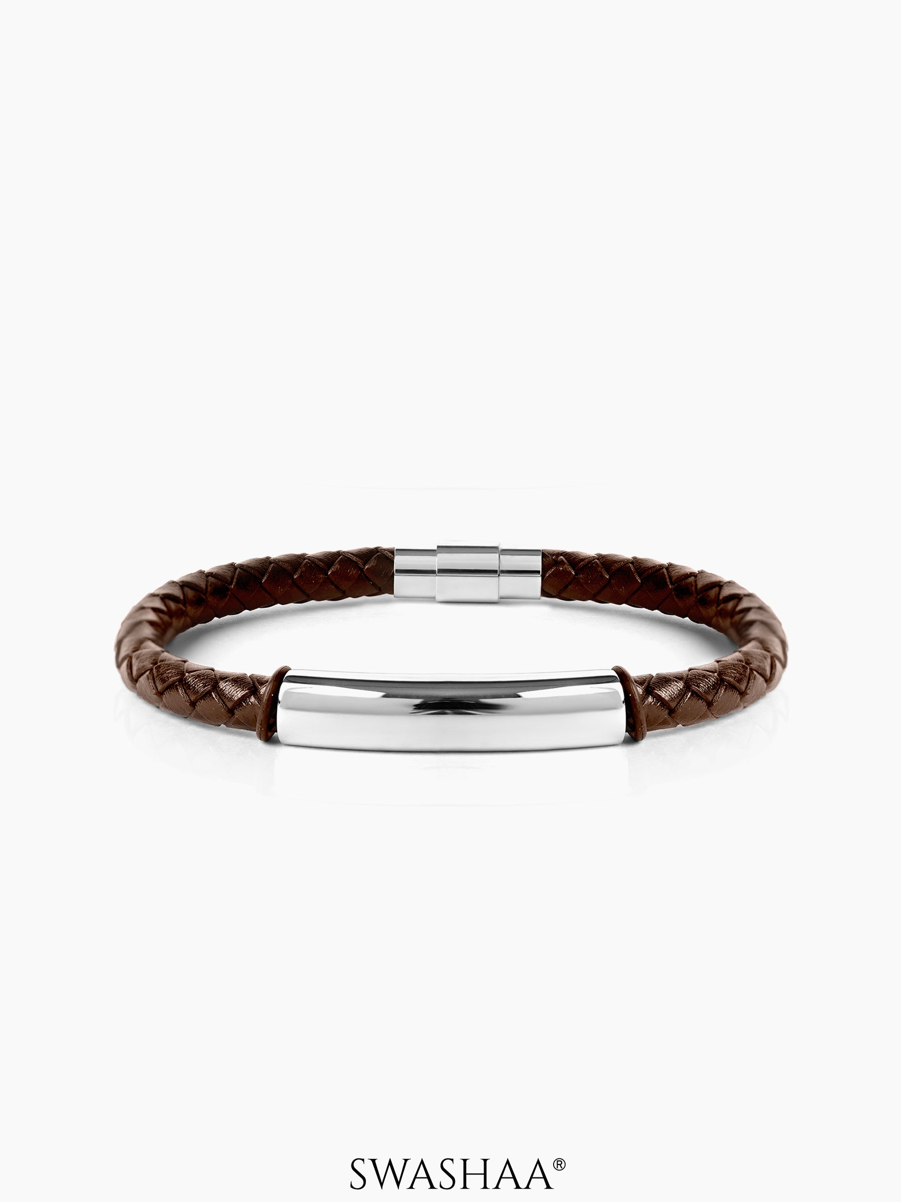 Dexter Men's Leather Bracelet Brown