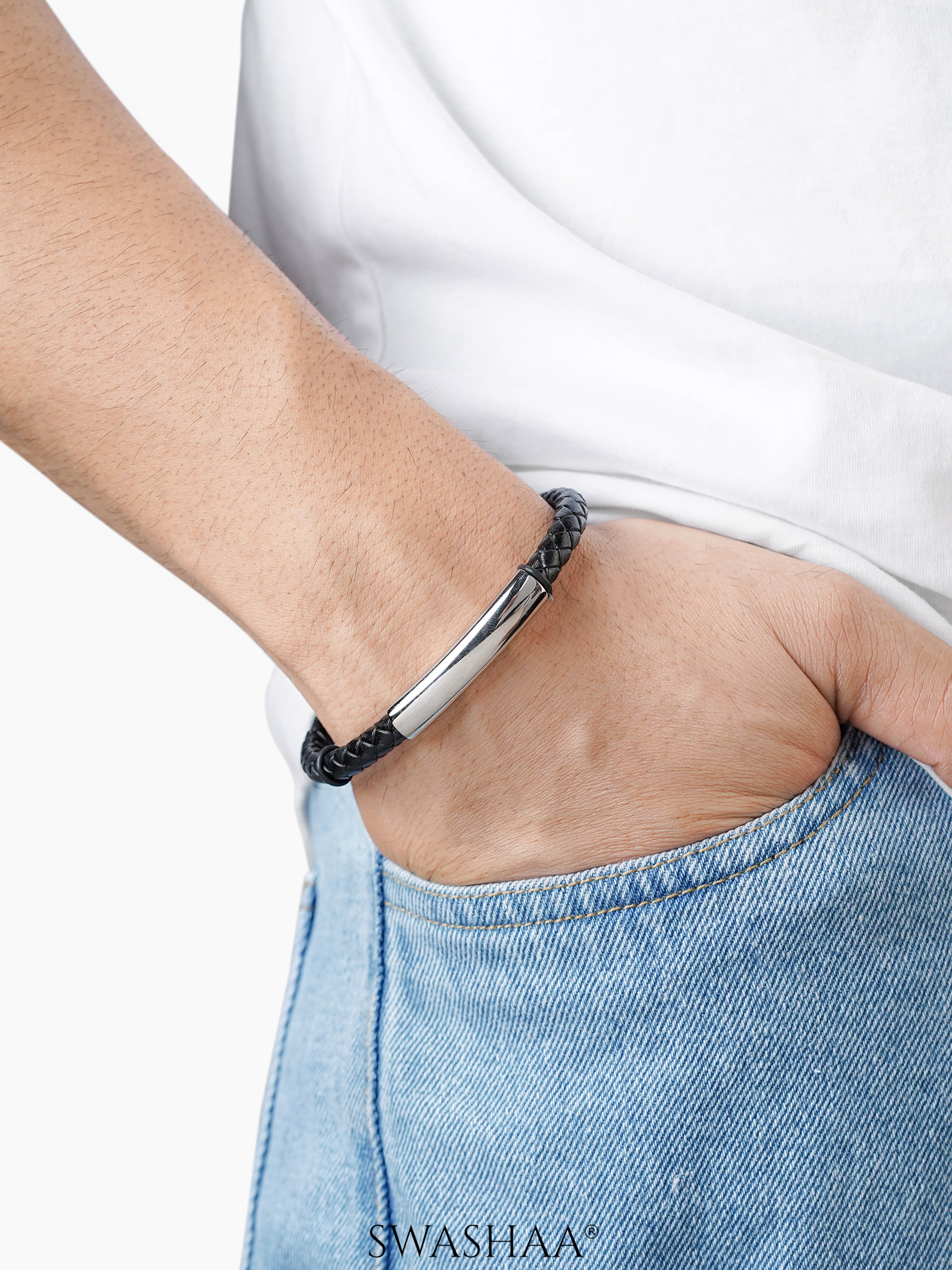 Dexter Men's Leather Bracelet