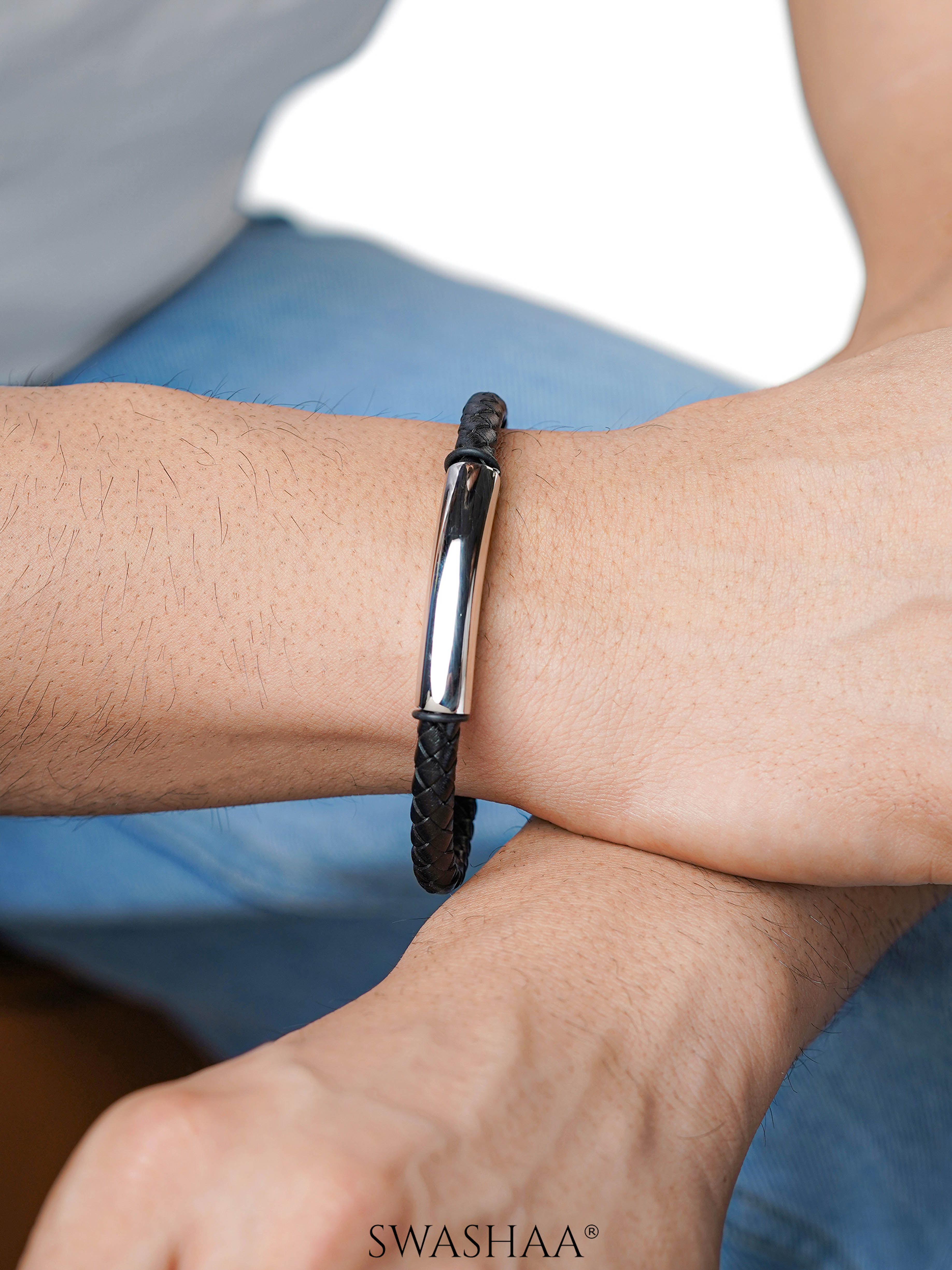 Dexter Men's Leather Bracelet