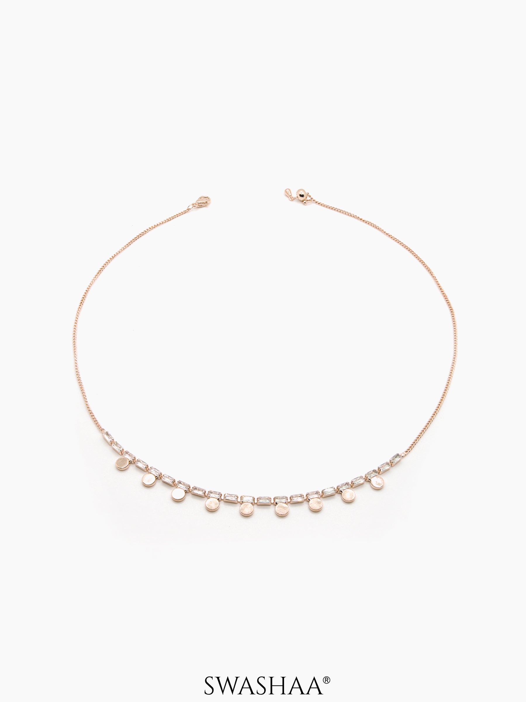 Deza Rosegold Plated Choker Rosegold