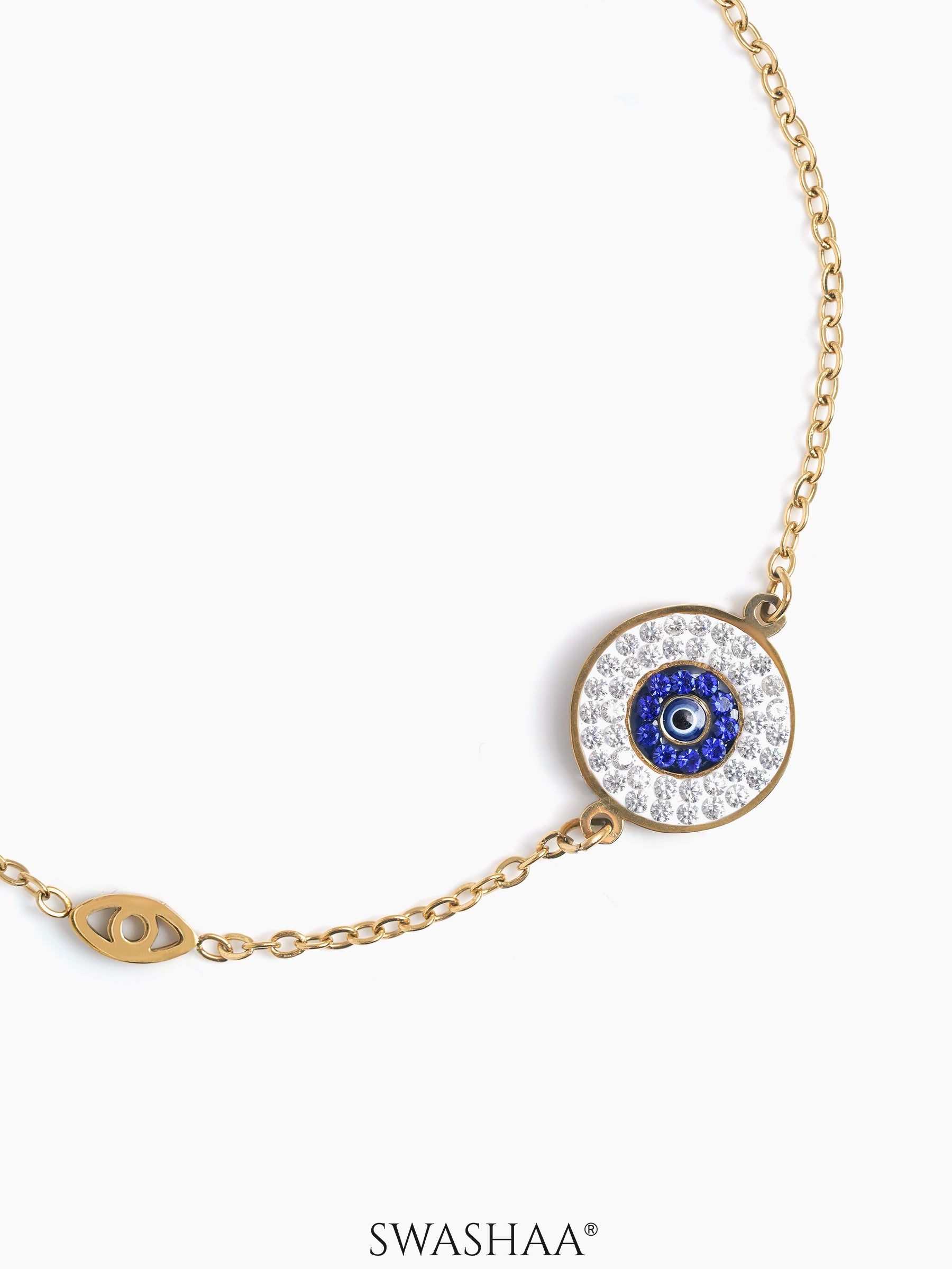 Diamond Evil Eye Bracelet