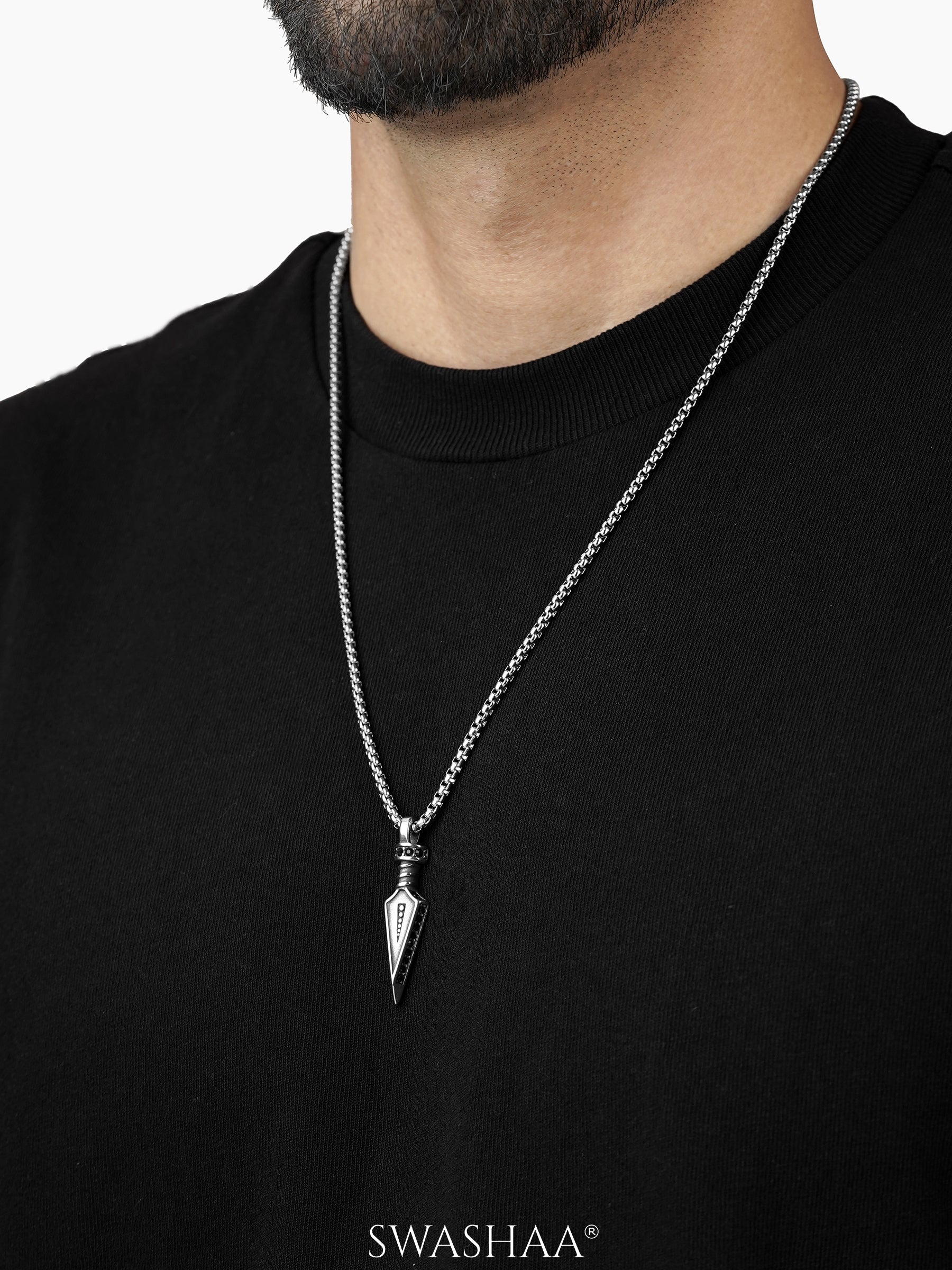 Drayven Dagger Men's Chain Pendant