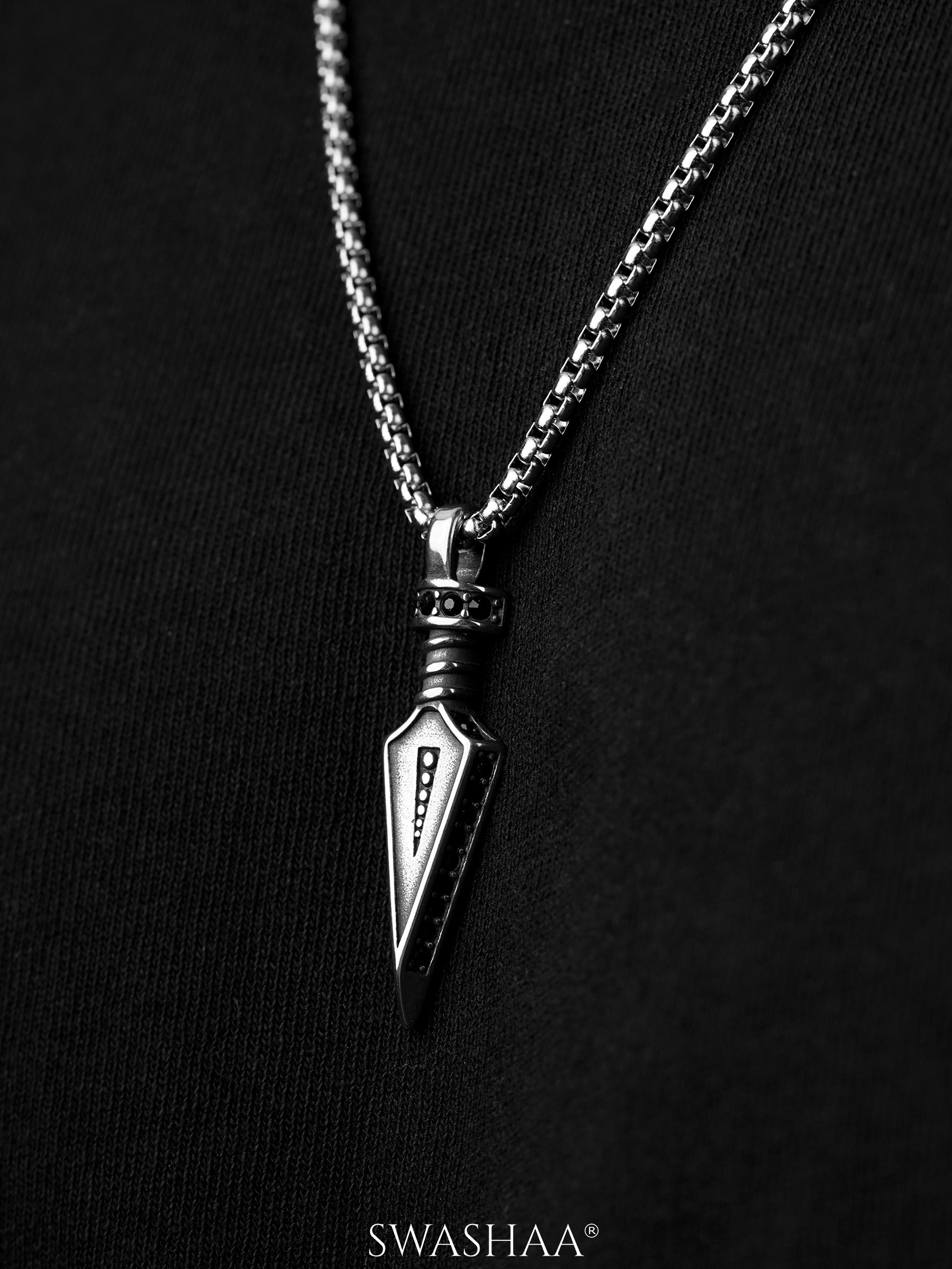 Drayven Dagger Men's Chain Pendant